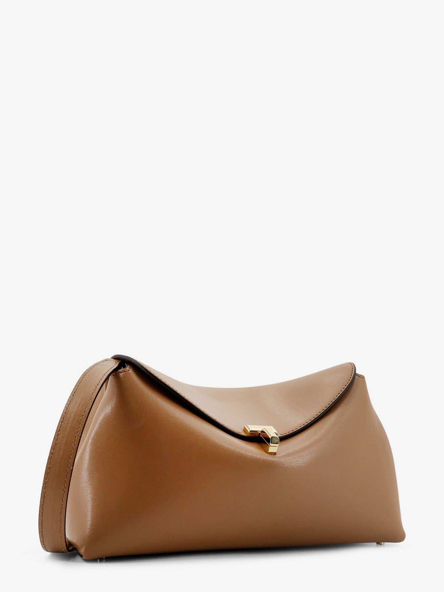 Toteme T Lock Clutch Leather Shoulder Bag
