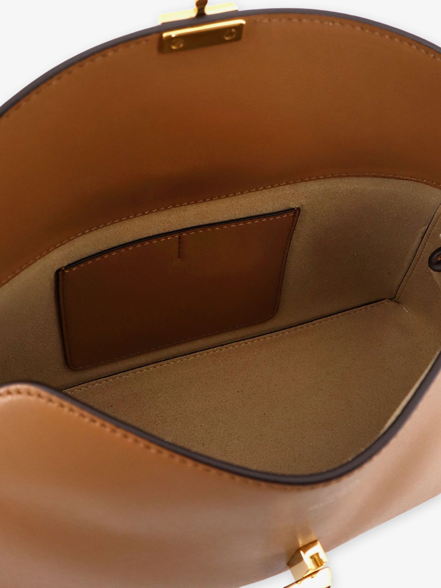 Toteme T Lock Clutch Leather Shoulder Bag