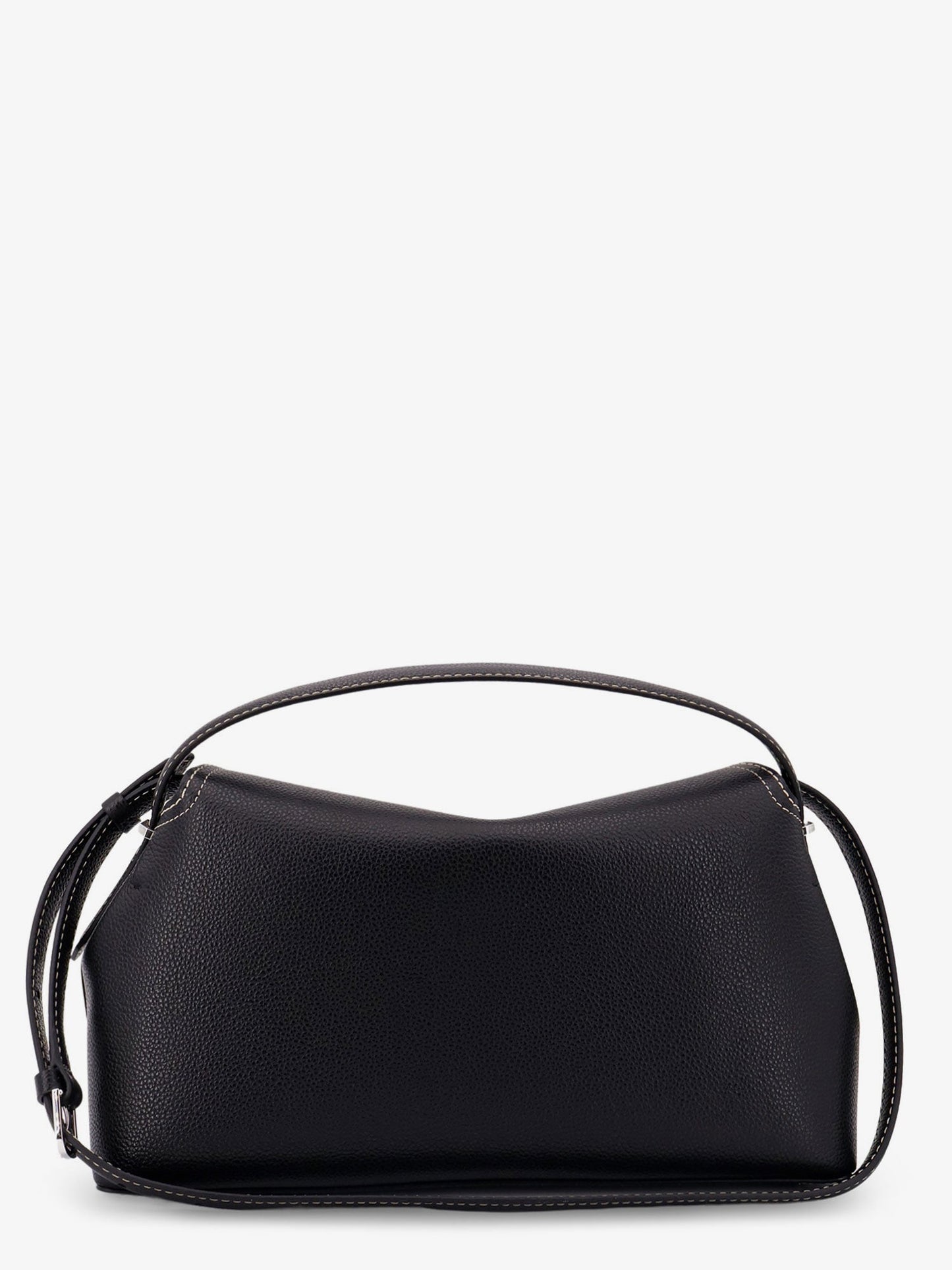 Toteme T Lock Leather Handbag With Contrasting Stitching