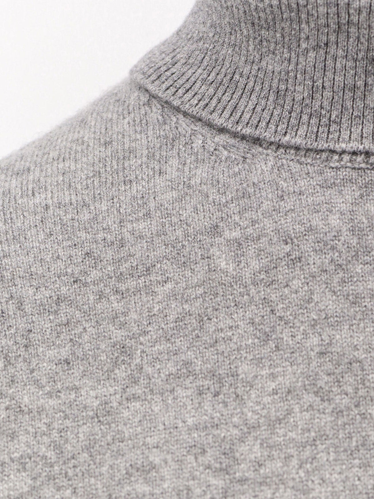 Toteme Cashmere turtleneck sweater - Grey Melange