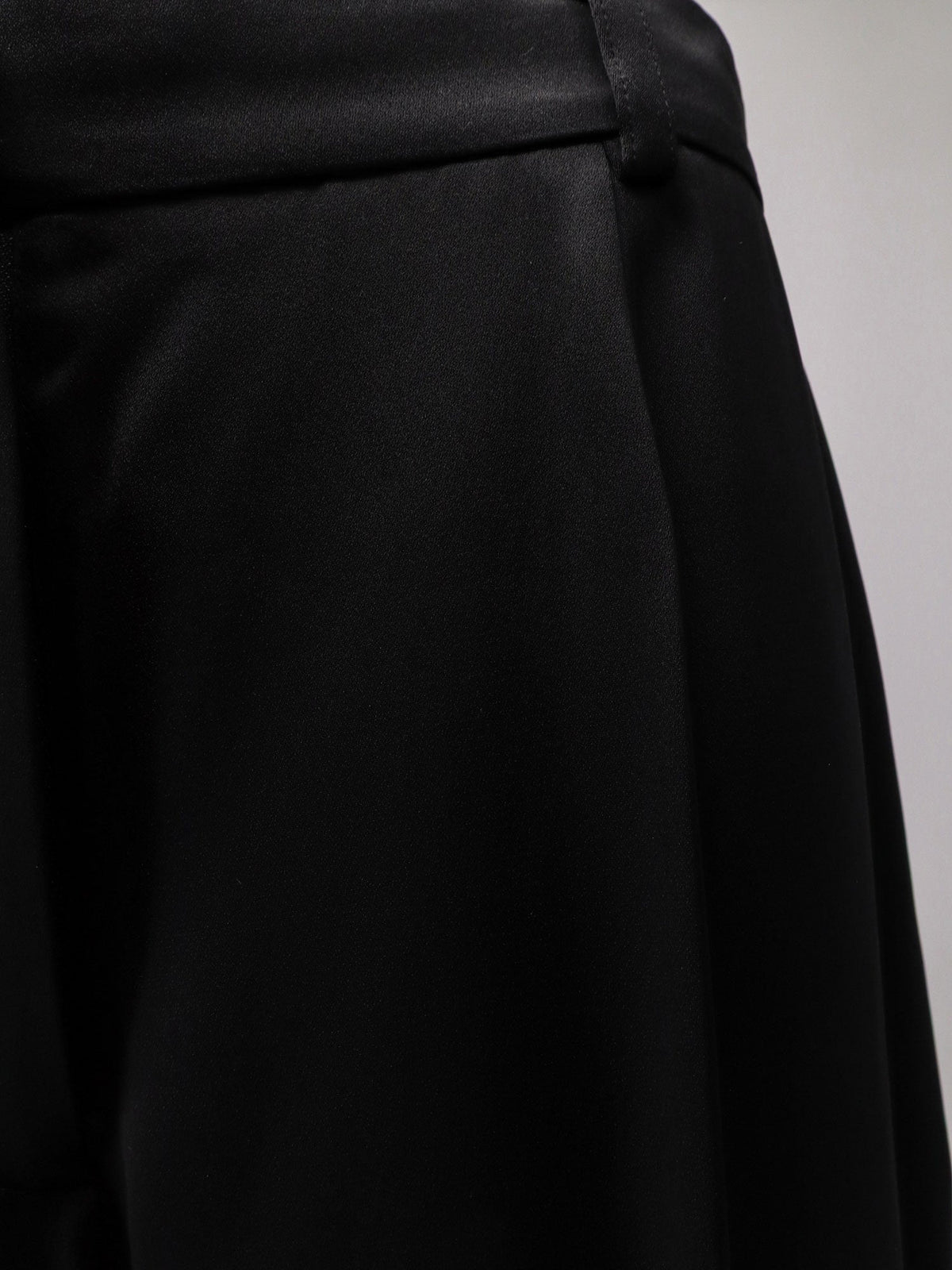 Toteme Satin trousers - Black