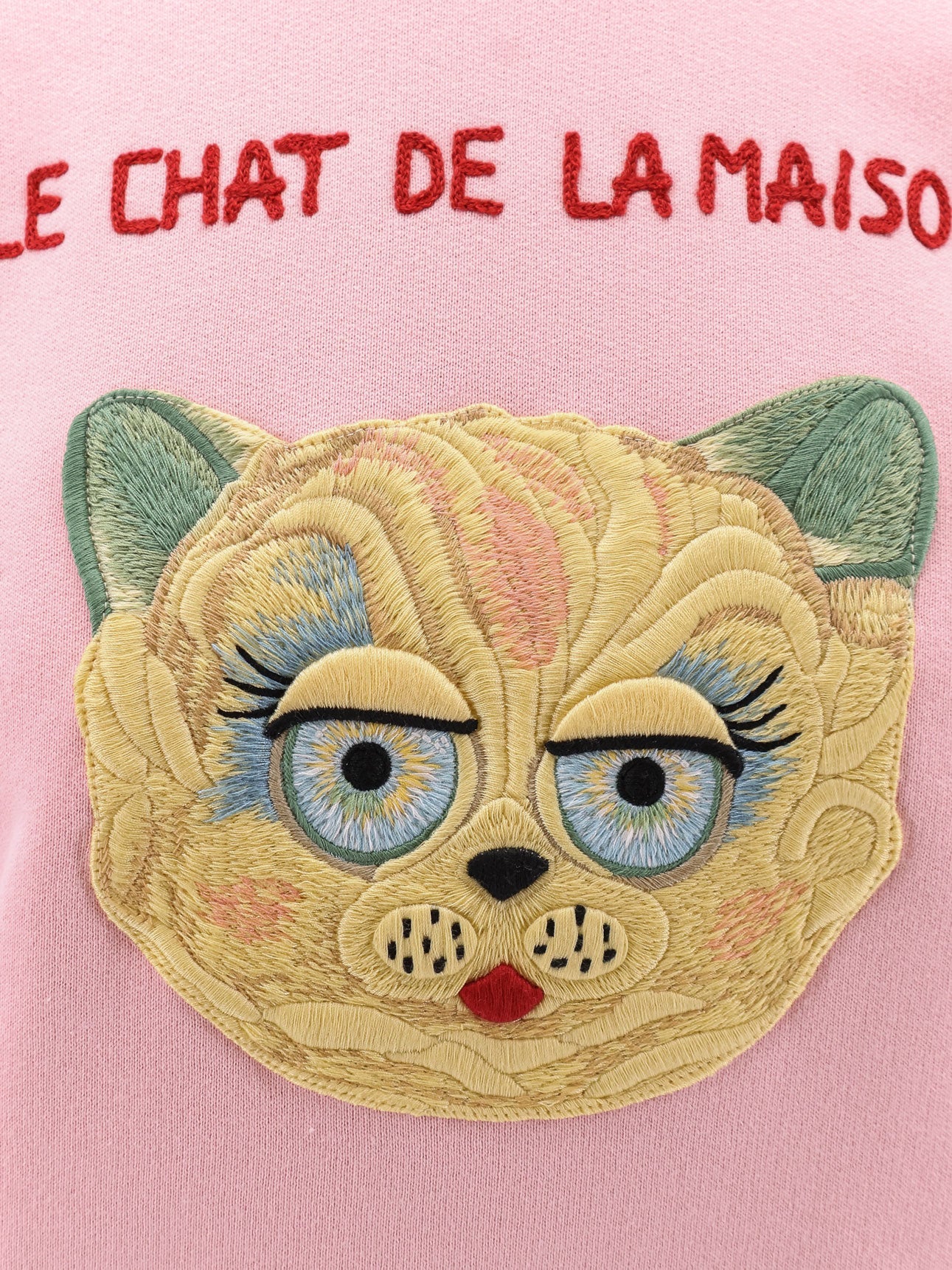 Valentino Le Chat De La Maison Cotton Sweatshirt