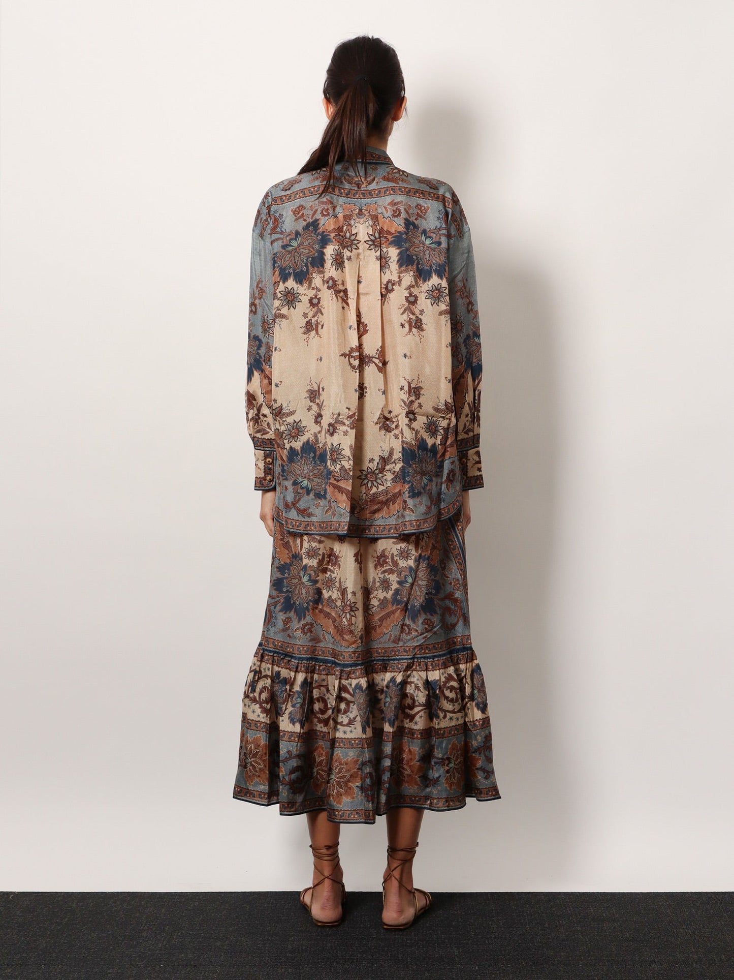 Zimmermann Camicia In Seta Ascension Manstyle