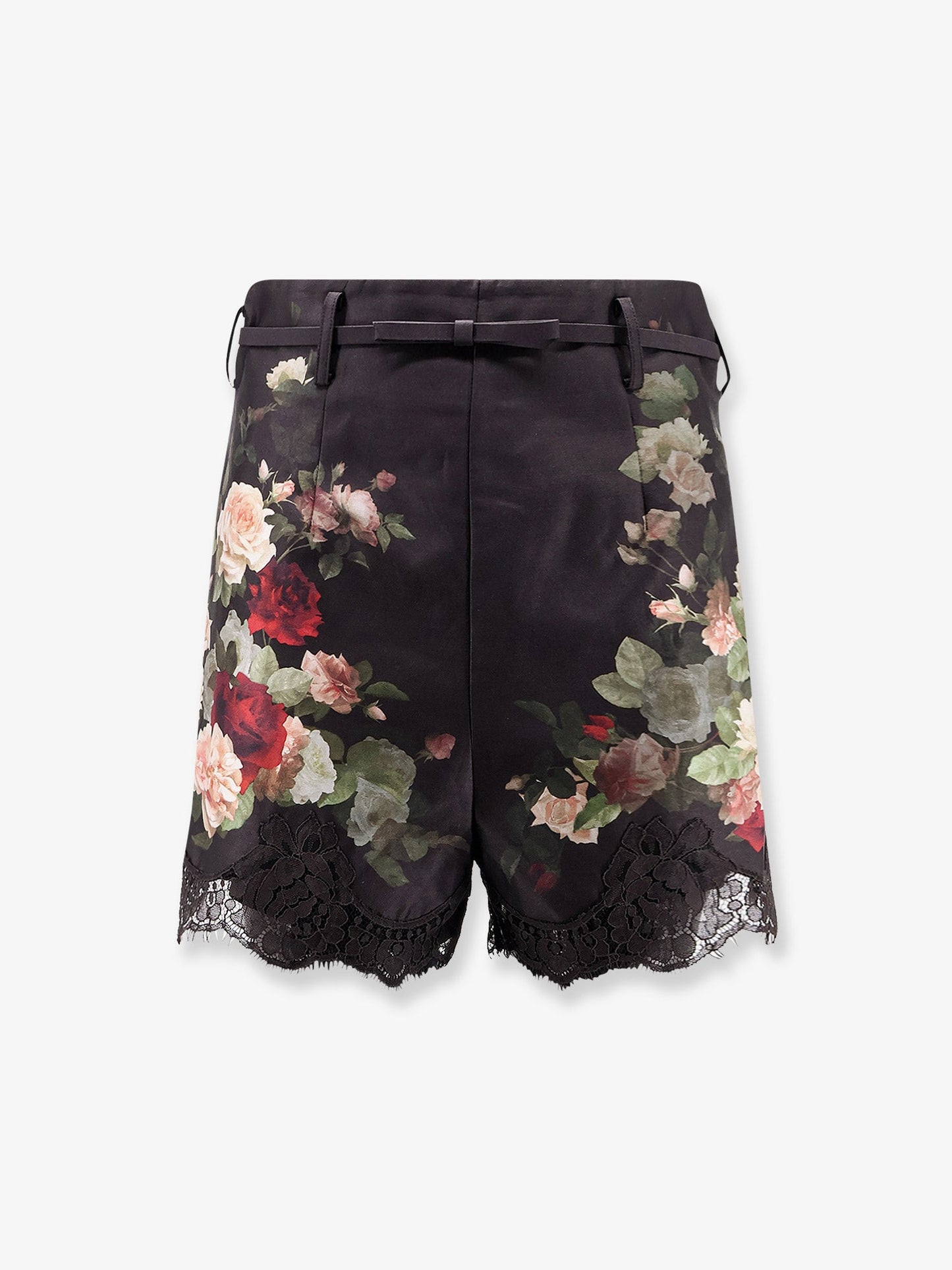 Zimmermann Hypnotic Lace Trim Silk And Cotton Short