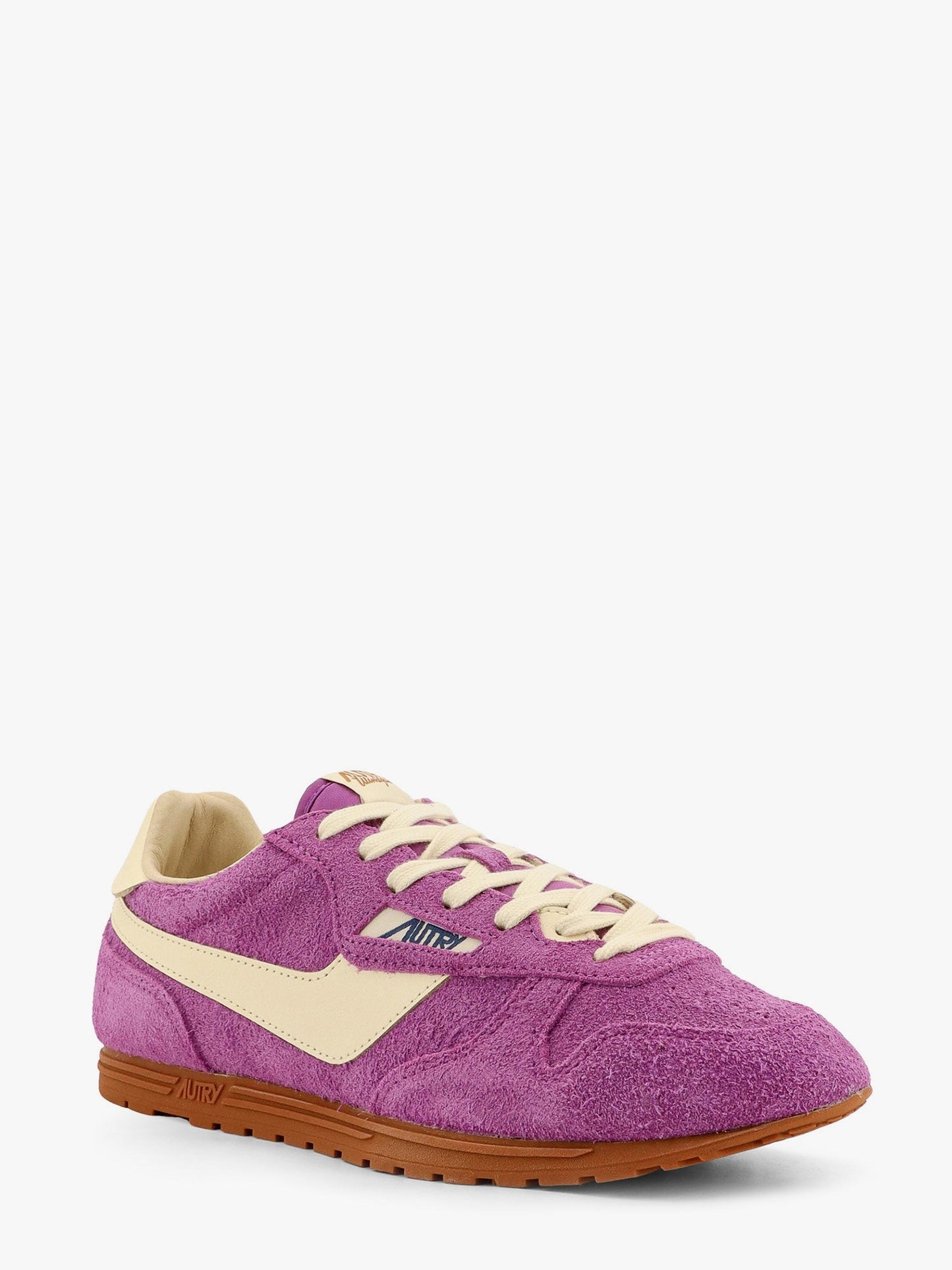 Autry Windspin Low Top Suede And Leather Sneakers