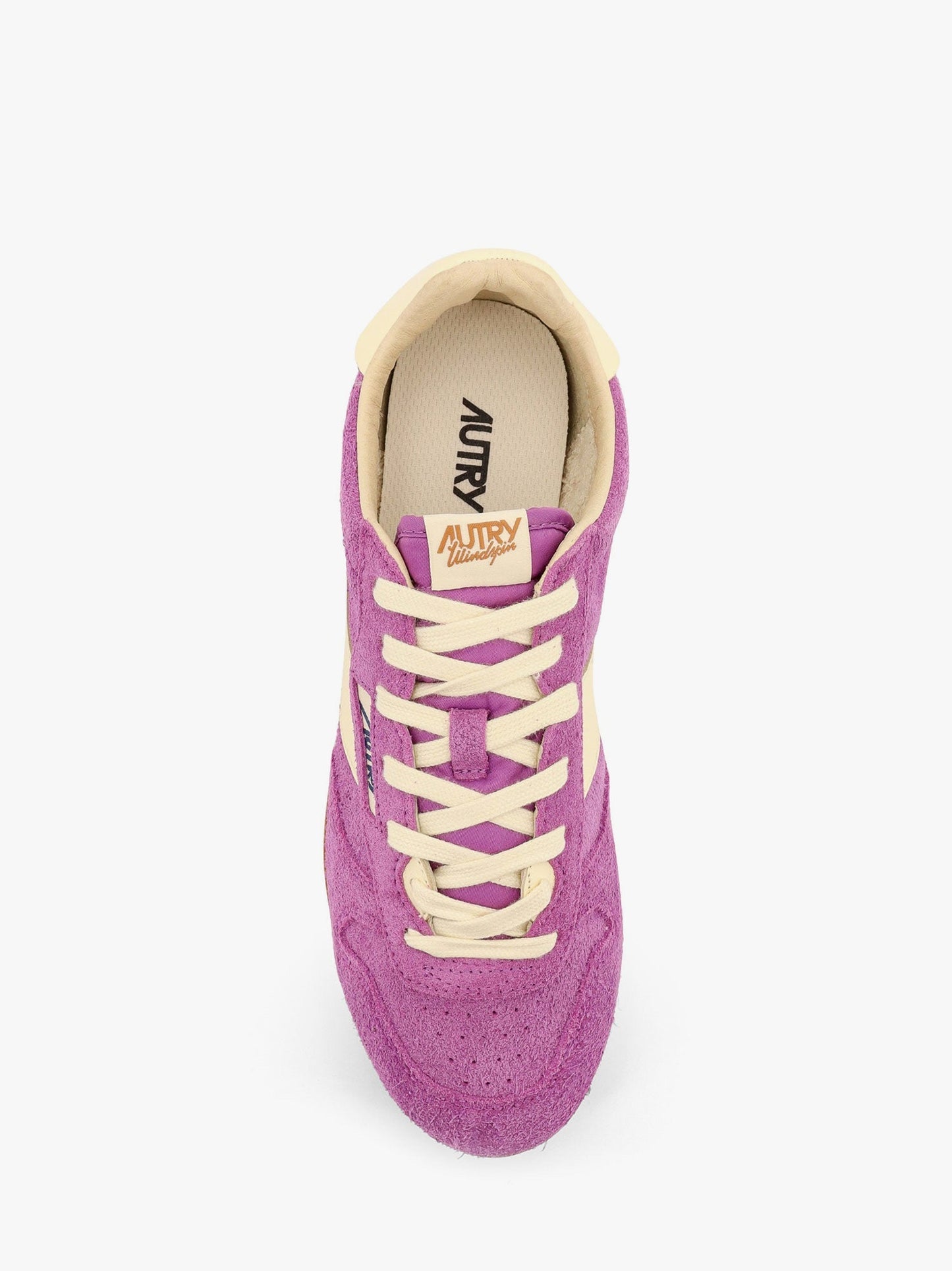 Autry Windspin Low Top Suede And Leather Sneakers