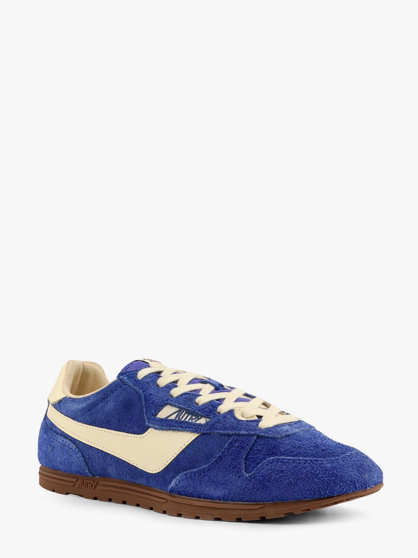 Autry Windspin Low Top Suede And Leather Sneakers