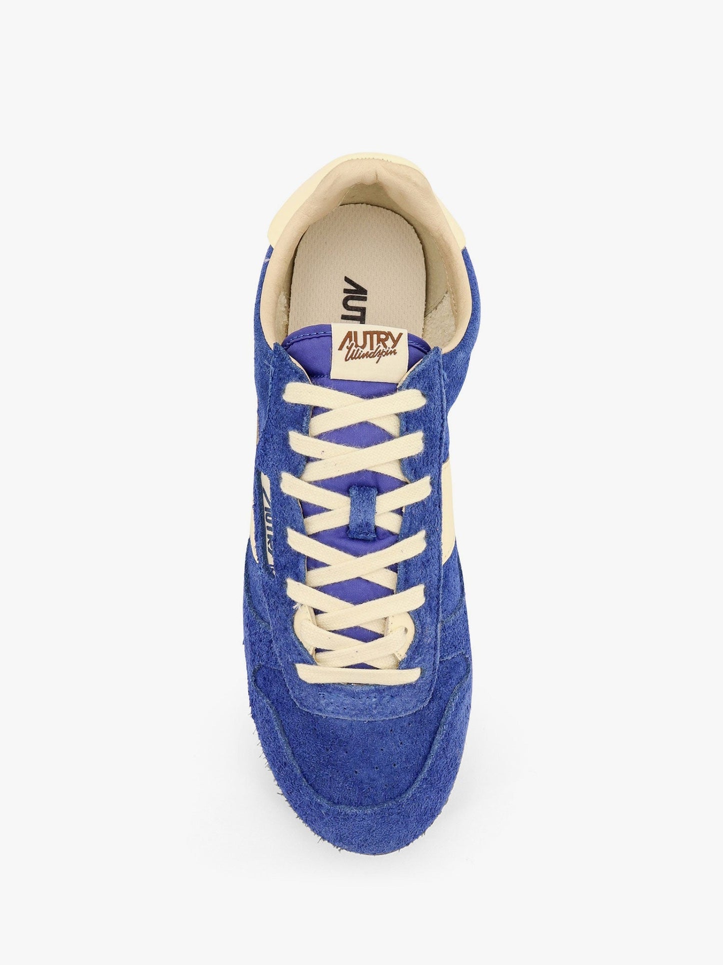 Autry Windspin Low Top Suede And Leather Sneakers