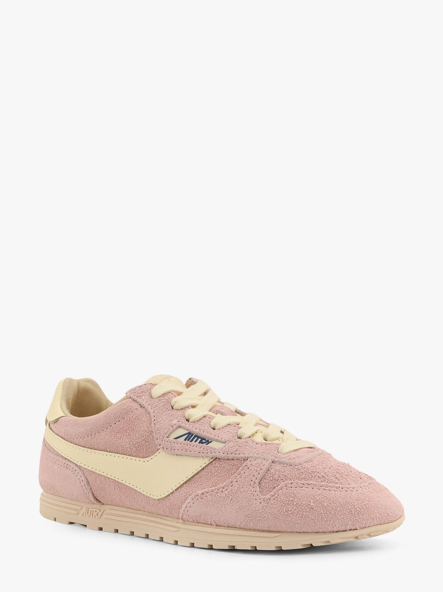 Autry Windspin Low Top Suede And Leather Sneakers
