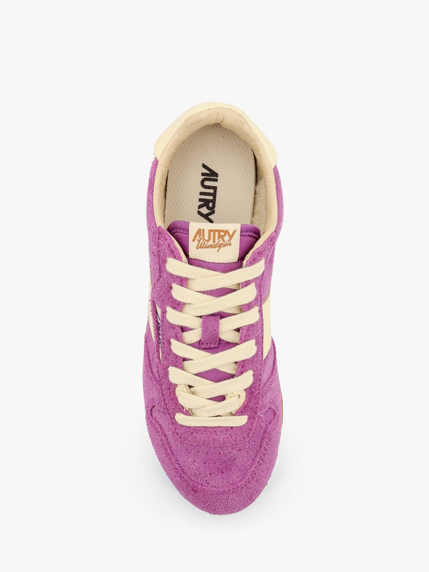 Autry Windspin Low Top Suede And Leather Sneakers