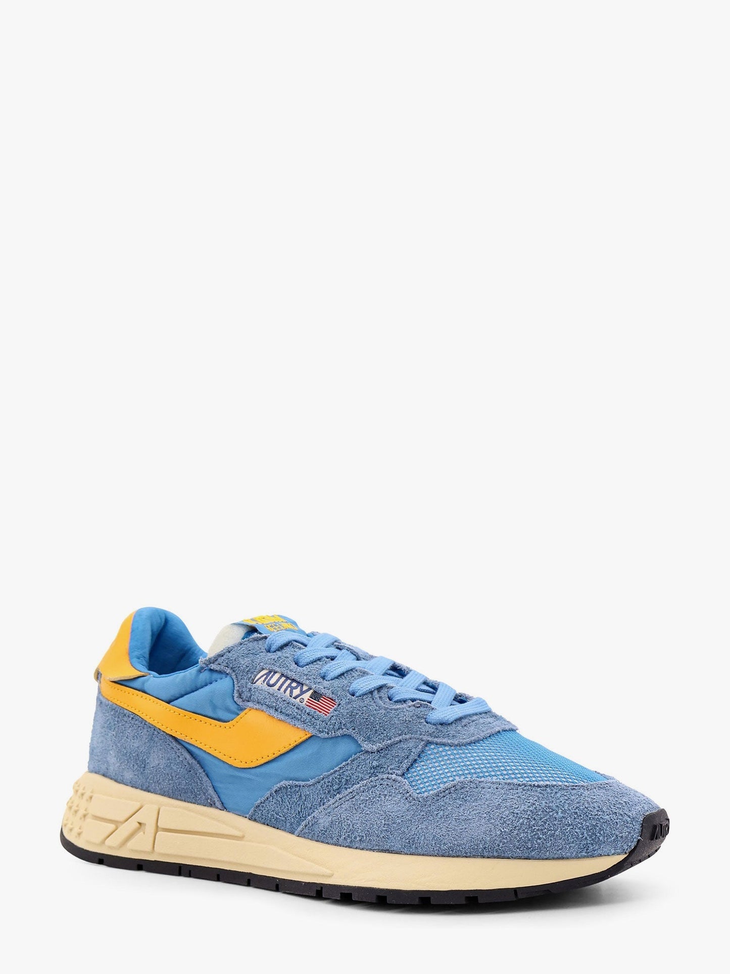 Autry Reelwind Low Leather And Nylon Sneakers