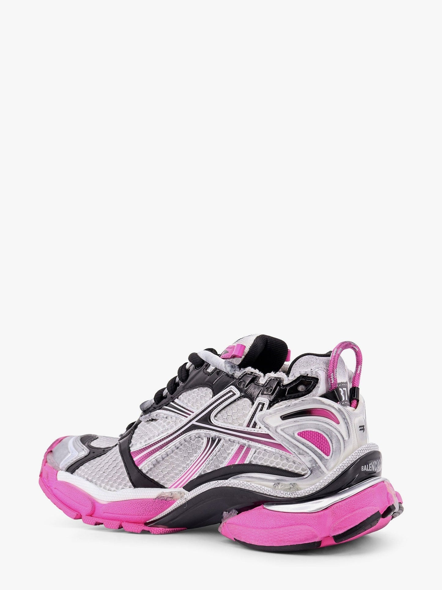 Balenciaga Mesh And Nylon Low Top Sneakers