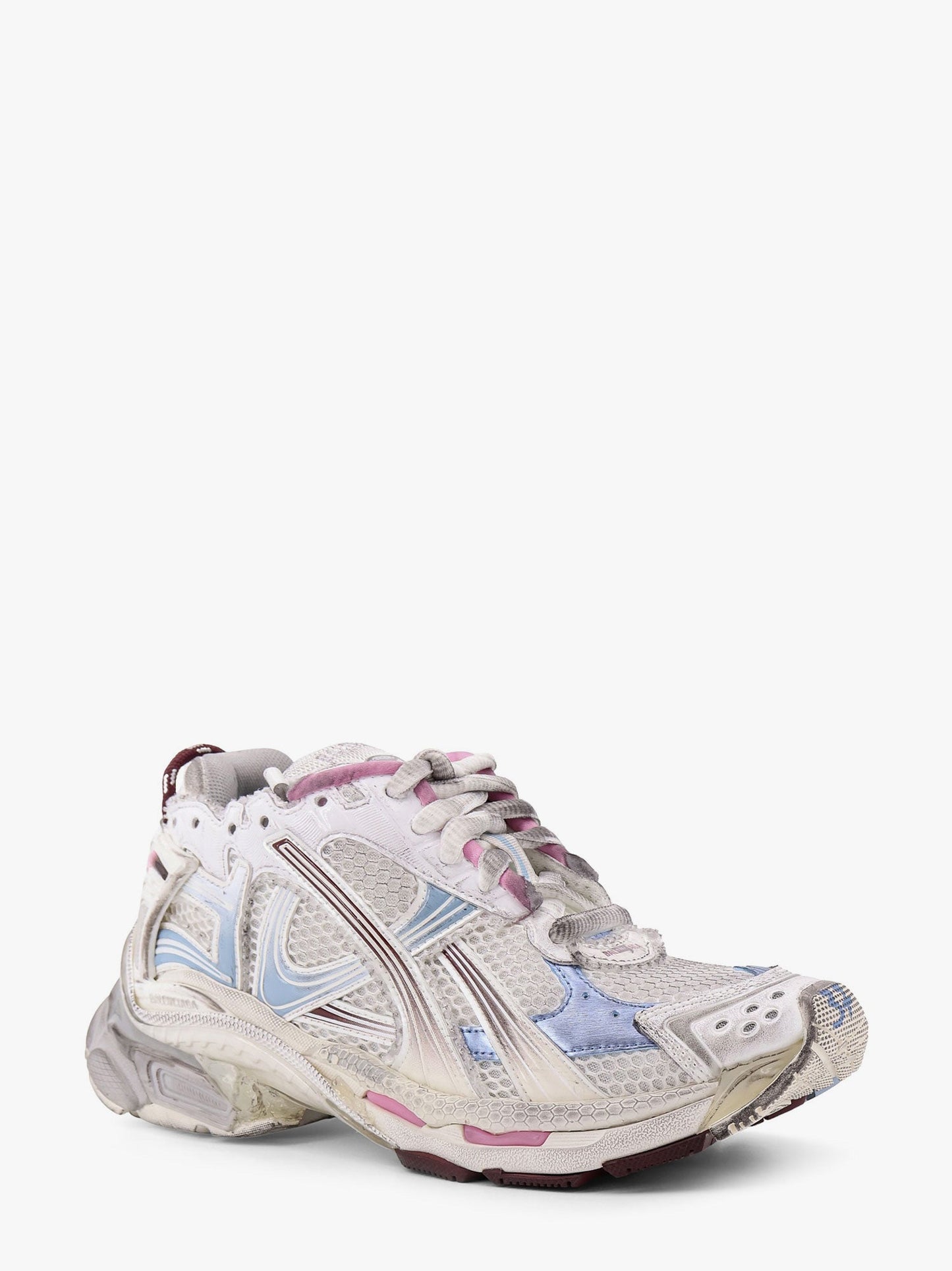 Balenciaga Mesh And Nylon Low Top Sneakers