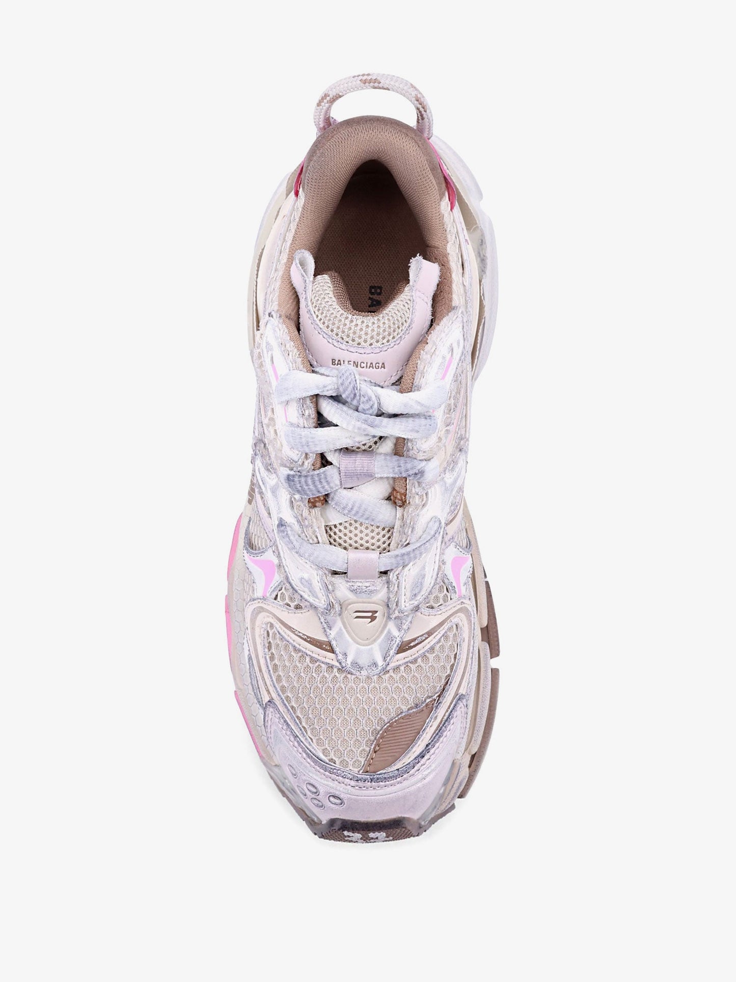 Balenciaga Multicolor Nylon And Mesh Sneakers