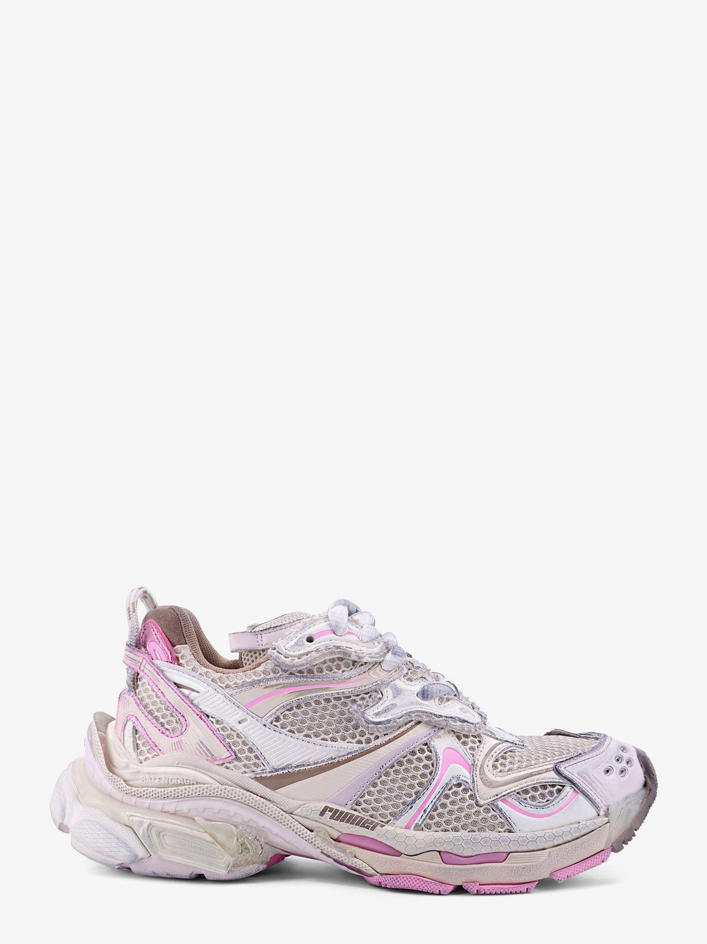 Balenciaga Multicolor Nylon And Mesh Sneakers