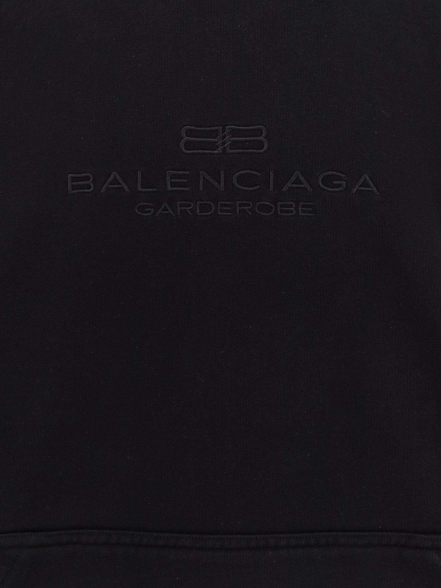 Balenciaga Cotton Sweatshirt With Logo Embroidery