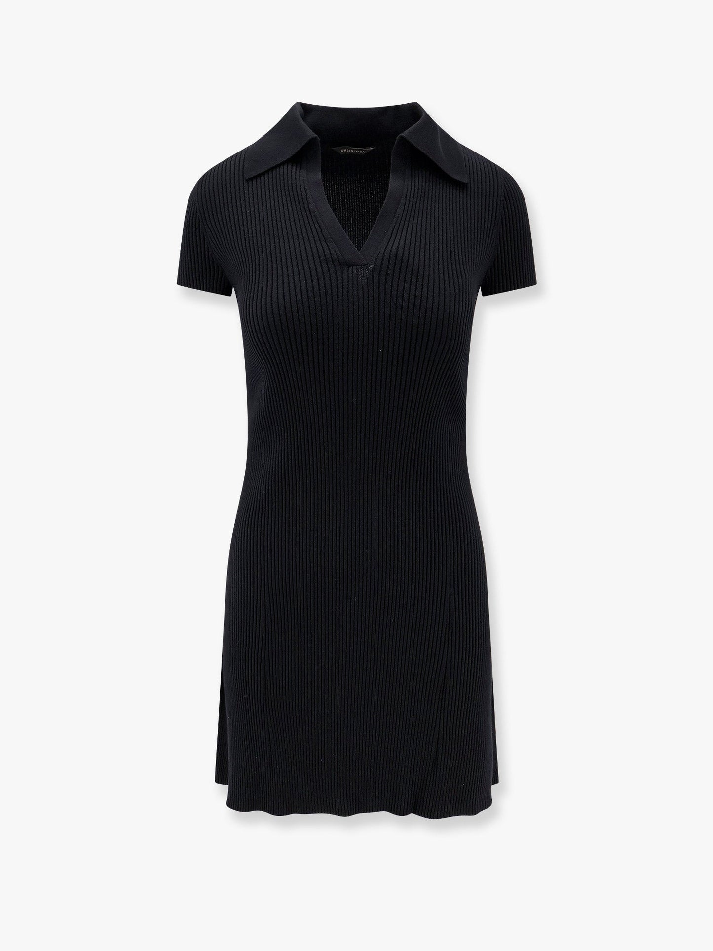 Balenciaga Polo Wool Blend Mini Dress