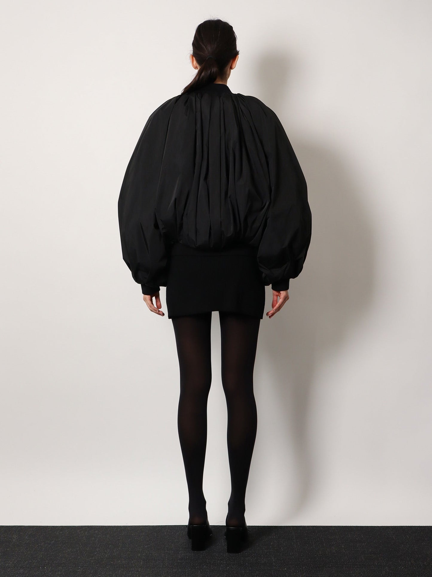 Balenciaga Draped Padded Bomber