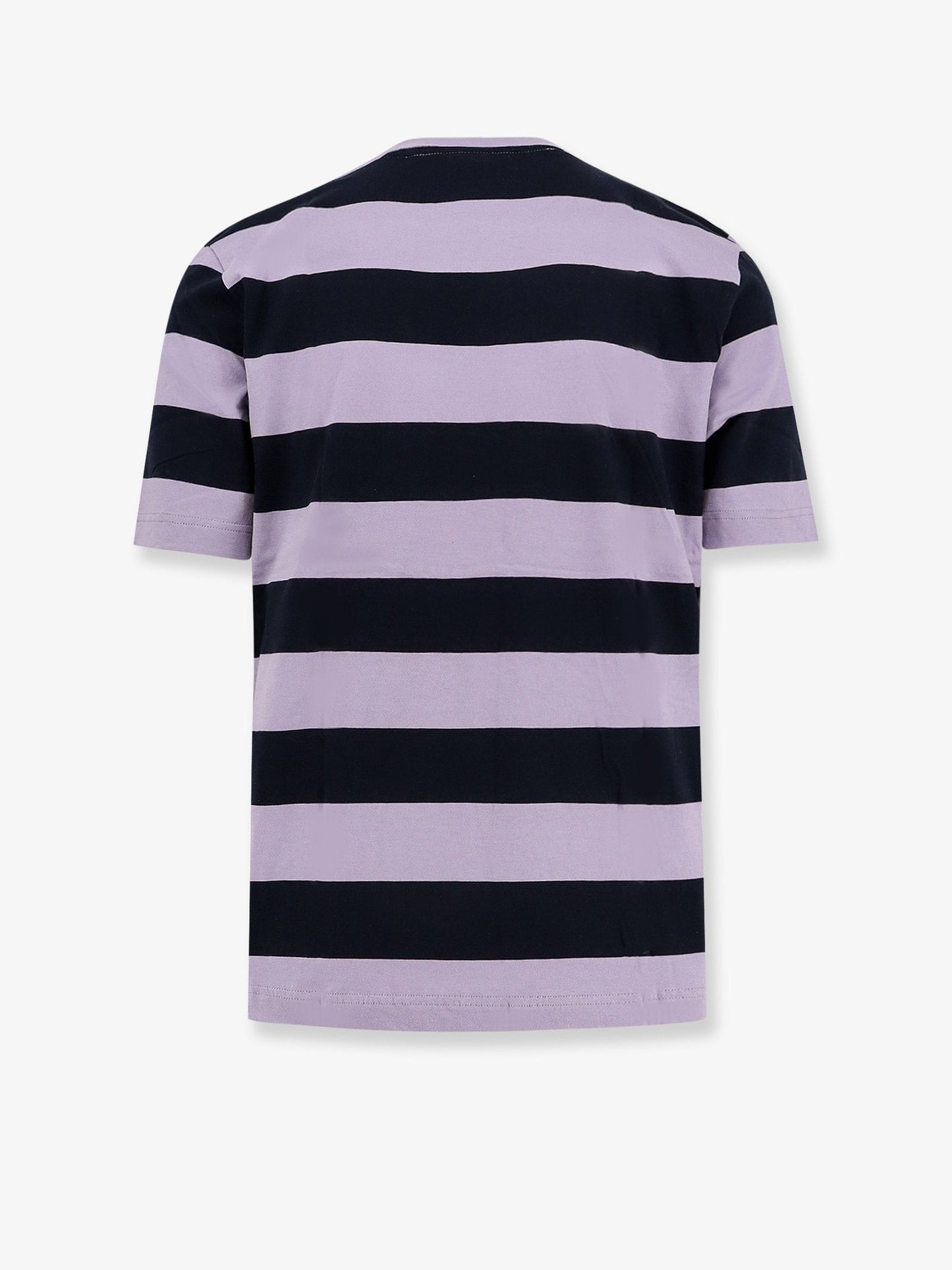 Boss Striped Cotton T Shirt