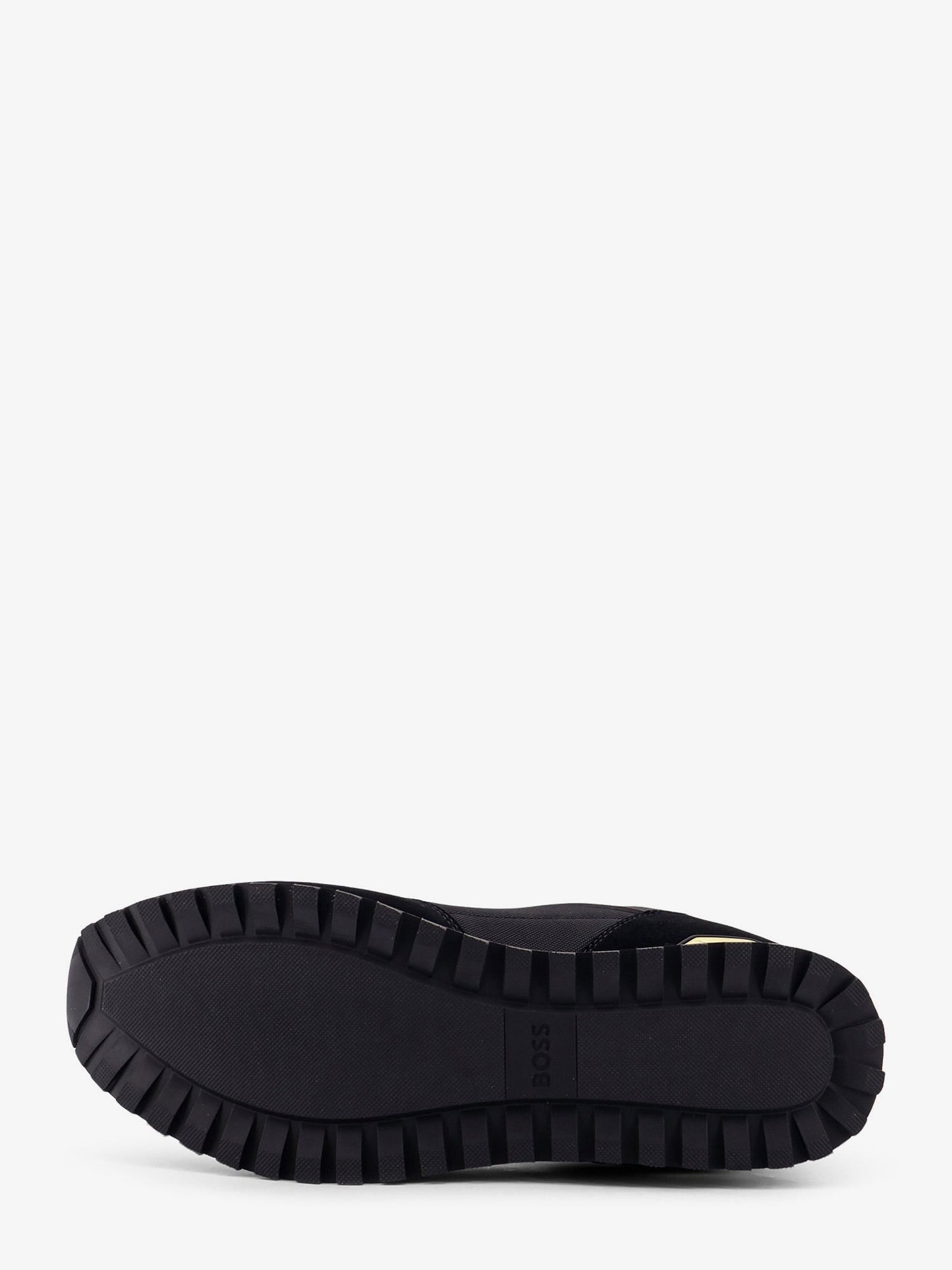 Boss Nylon Sneakers With Suede Inserts