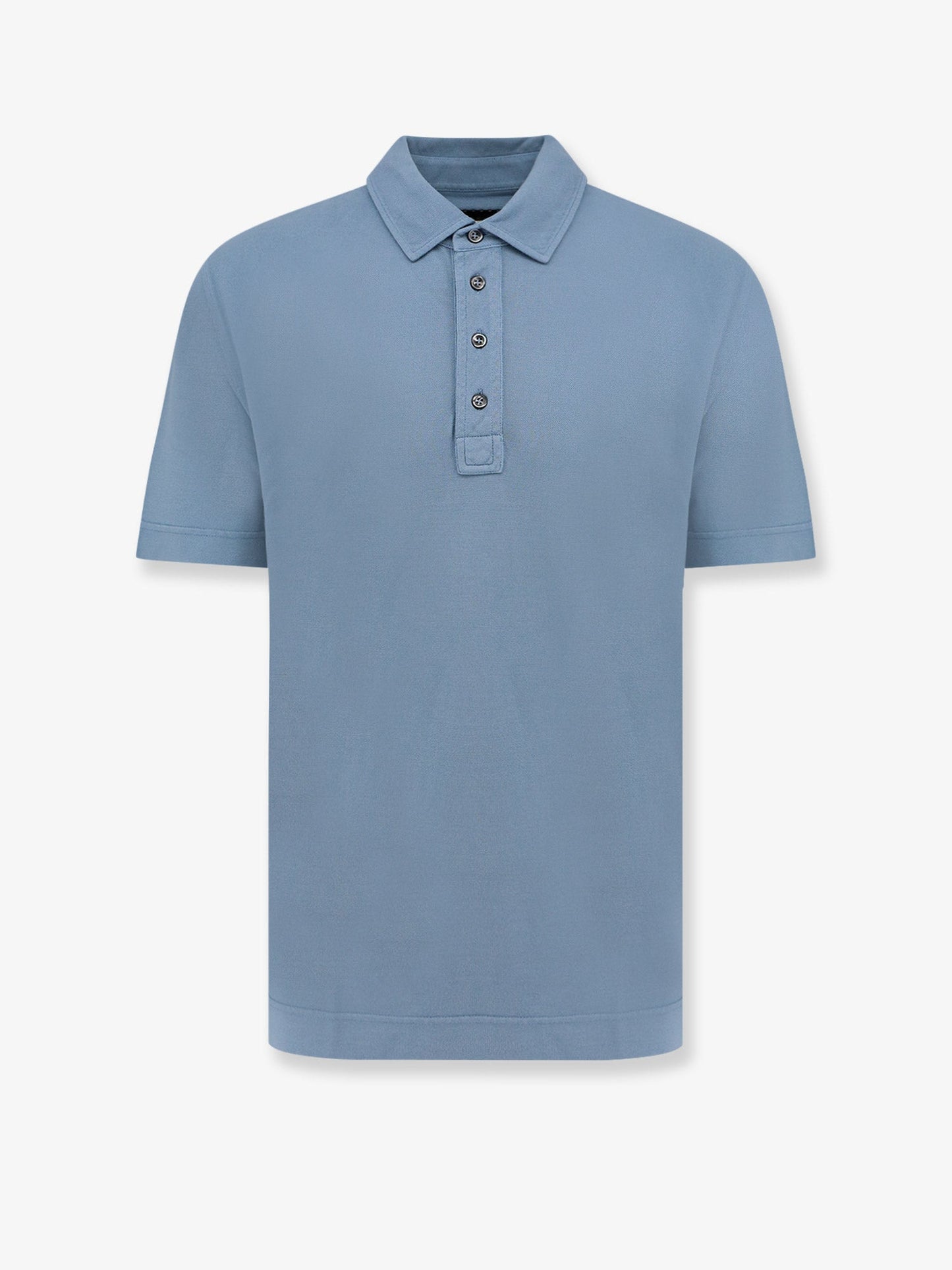 Boss L Perry Cotton And Silk Polo Shirt
