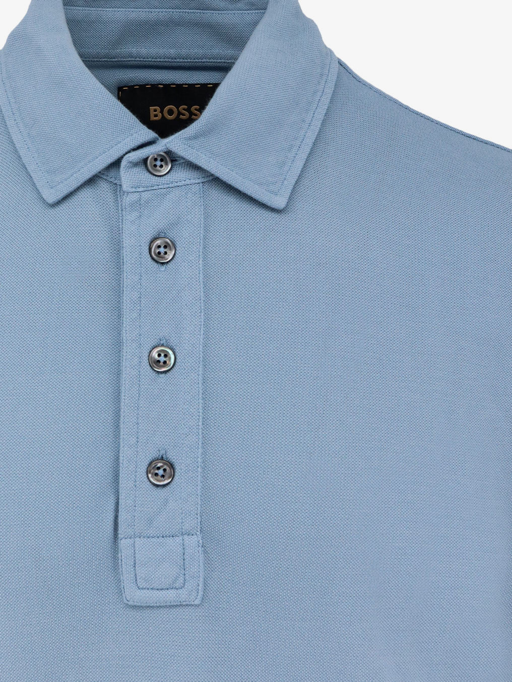Boss L Perry Cotton And Silk Polo Shirt