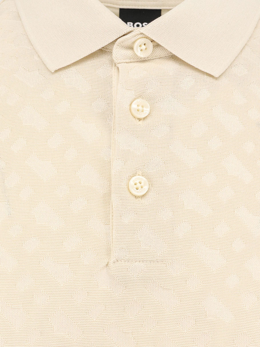 Boss Mercerised Cotton Polo Shirt