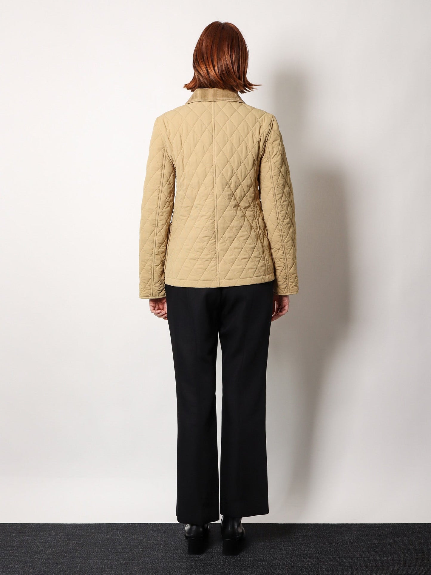 Burberry Quilted Jacket With Monogram Patch