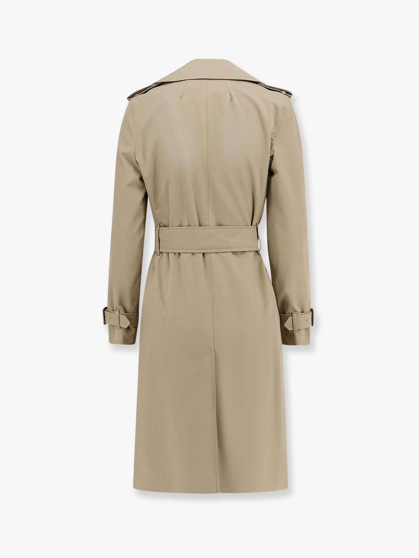 Burberry Organic Cotton Trench With Check Lining