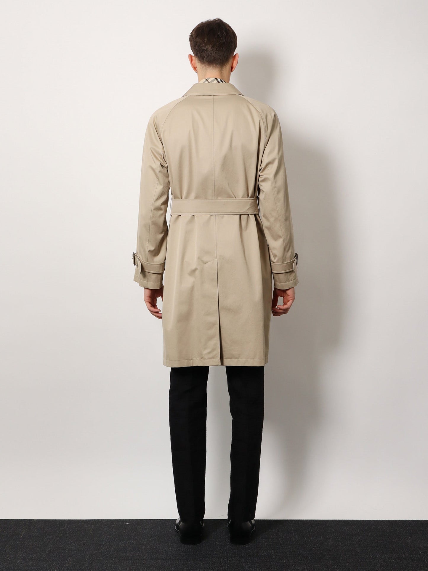 Burberry Organic Cotton Trench With Check Lining