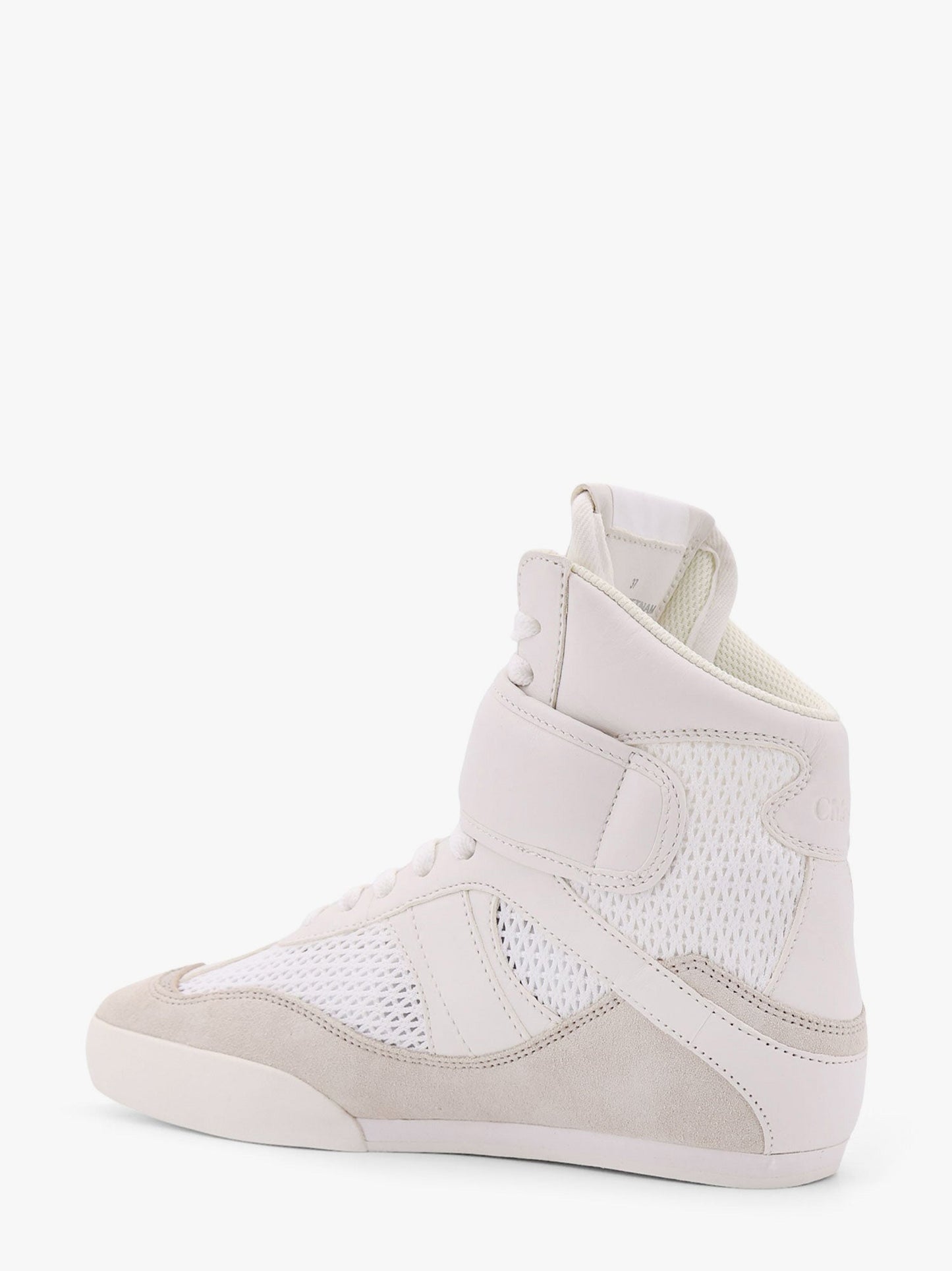 Chloe' Chloé Kick Recycled Mesh, Leather And Suede