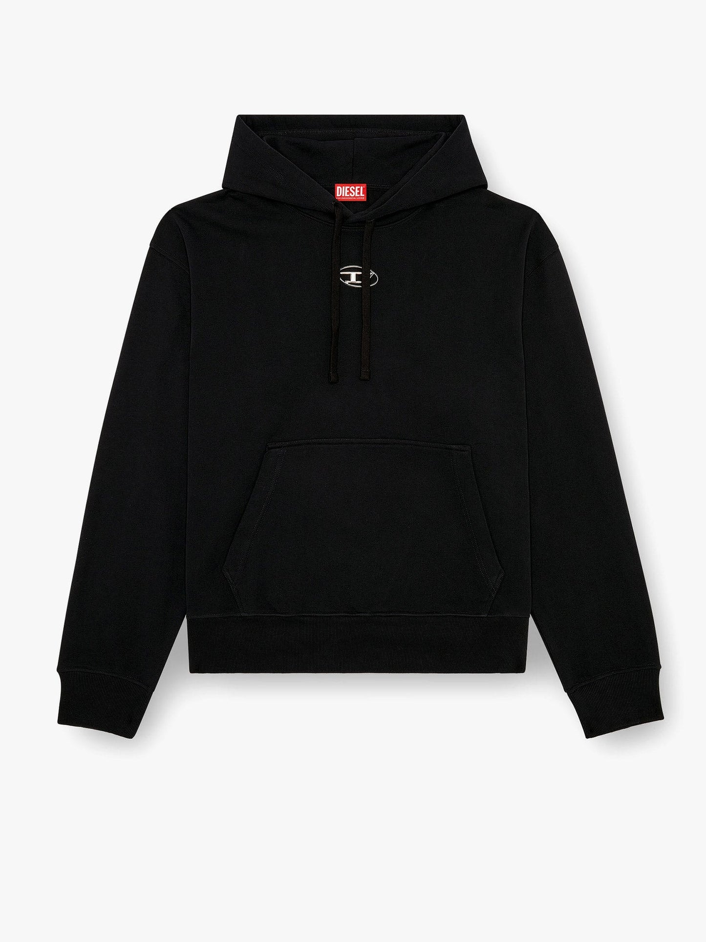 Diesel S Macs Biologic Cotton Sweatshirt With Frontal Logo