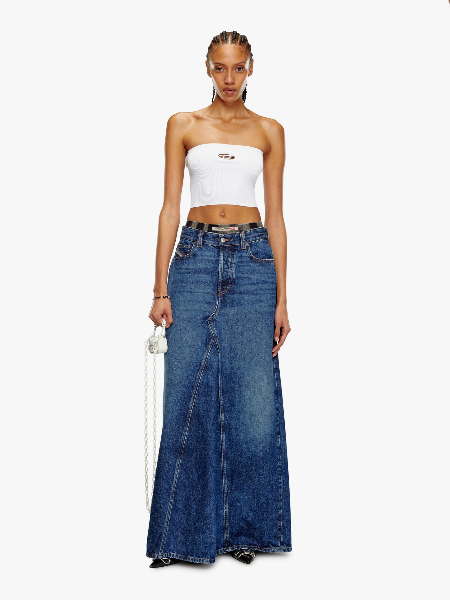 Diesel Ribbed Viscose Top