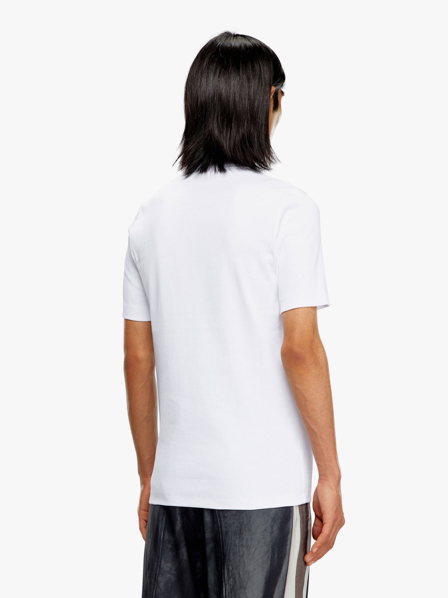 Diesel Cotton T Shirt With Frontal Logo