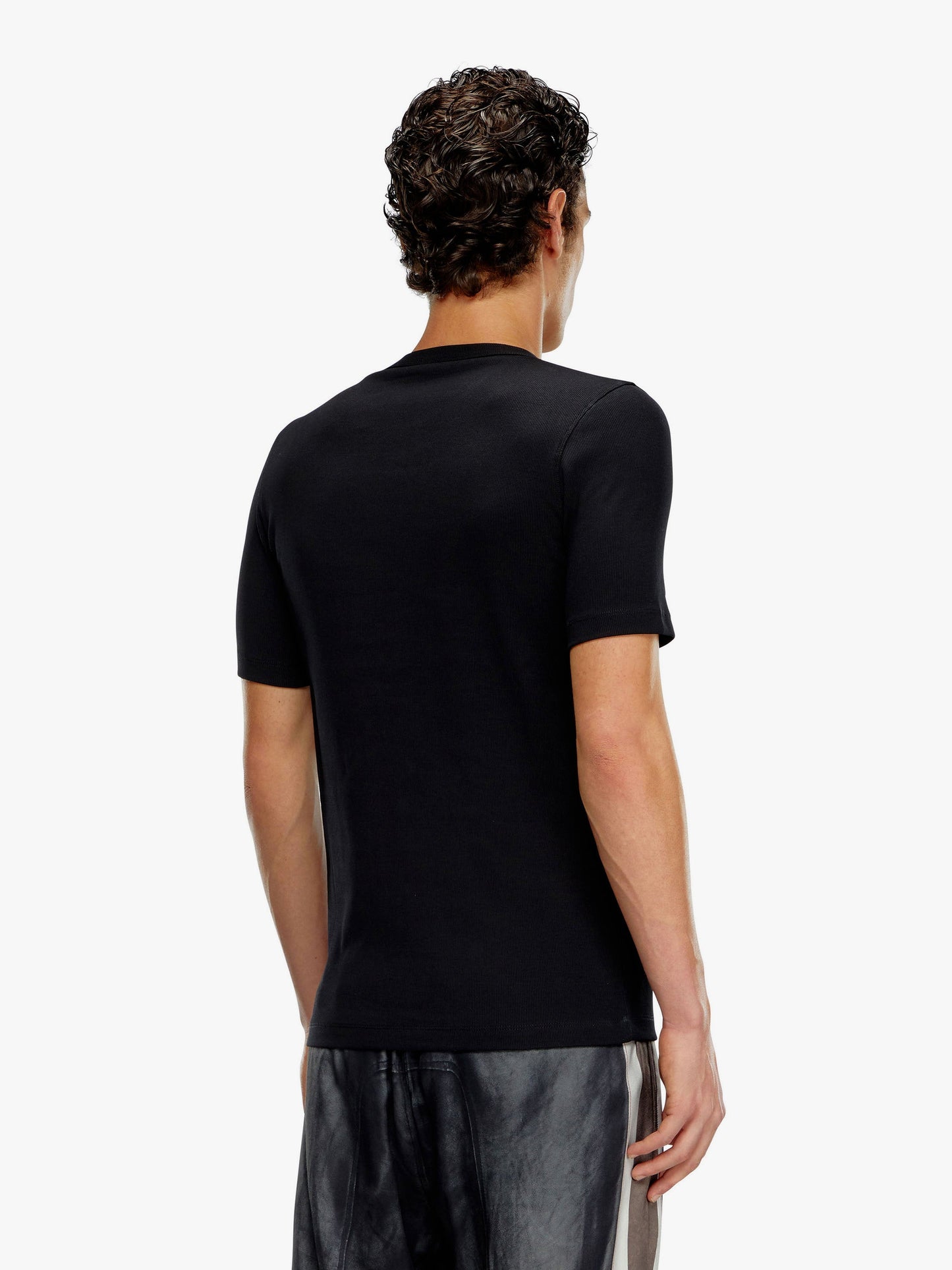 Diesel Cotton T Shirt With Frontal Logo