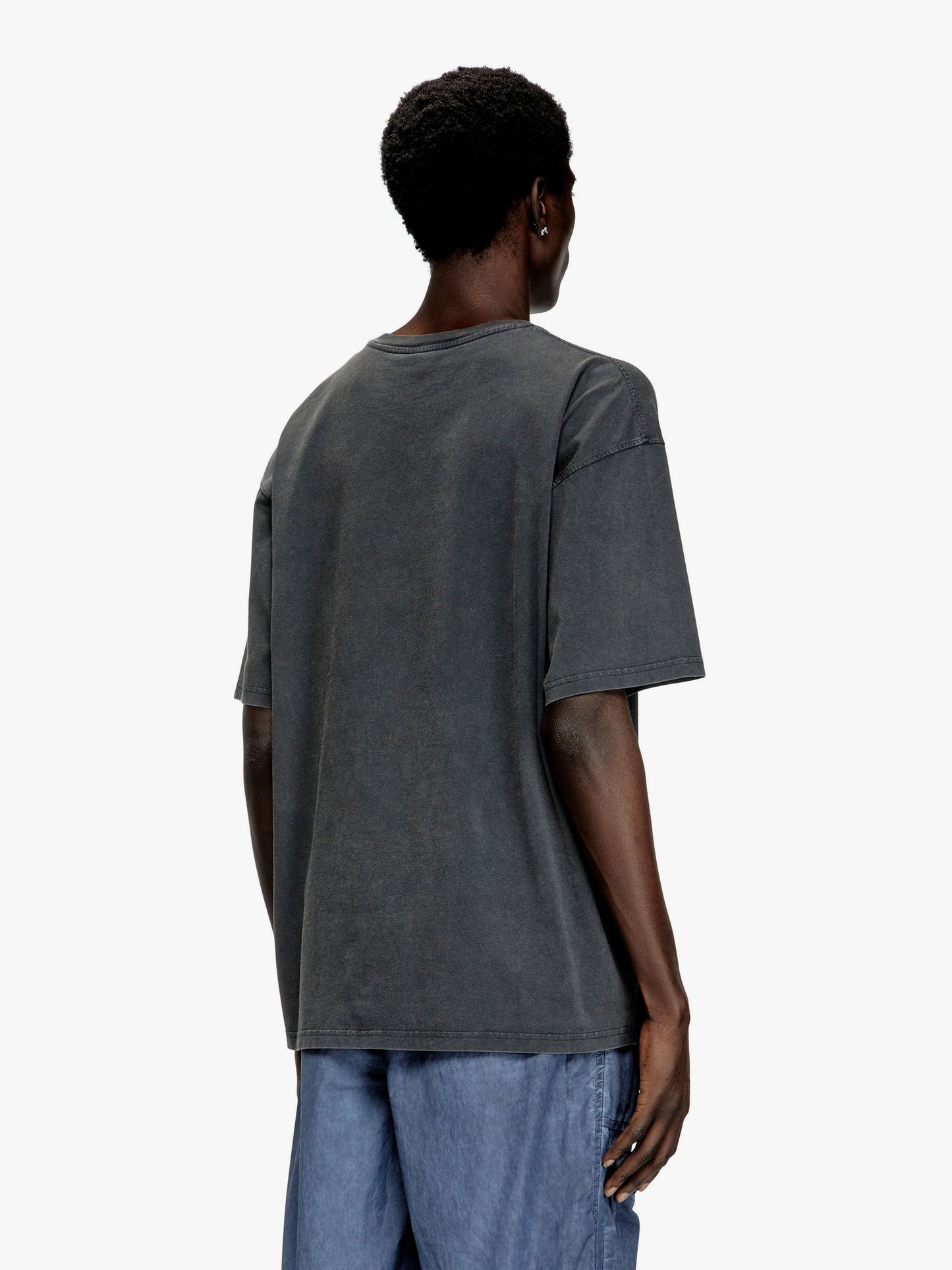 Diesel T Boxt T Shirt With Distressed Effect