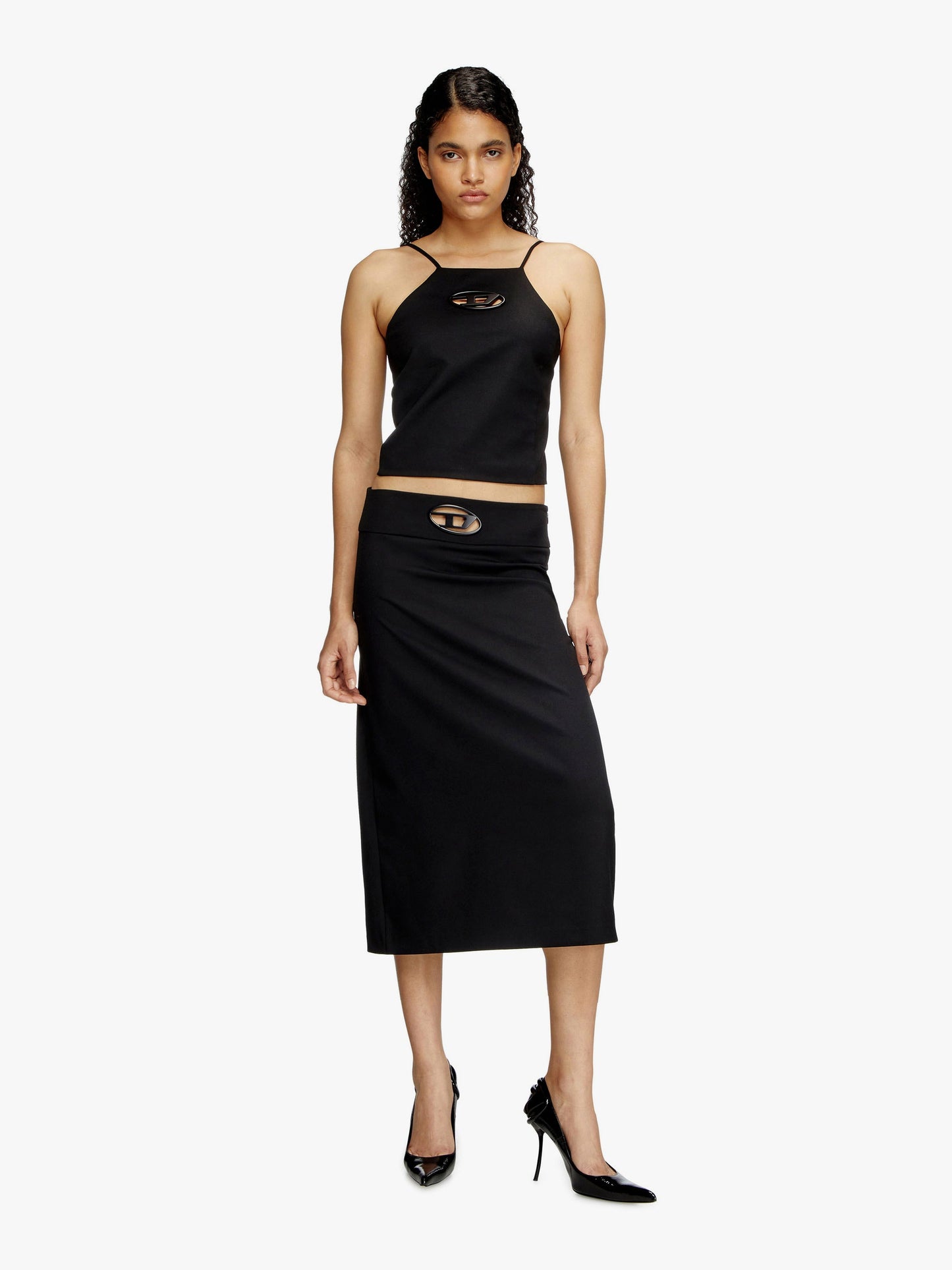 Diesel T Wilit Top With Oval D Detail
