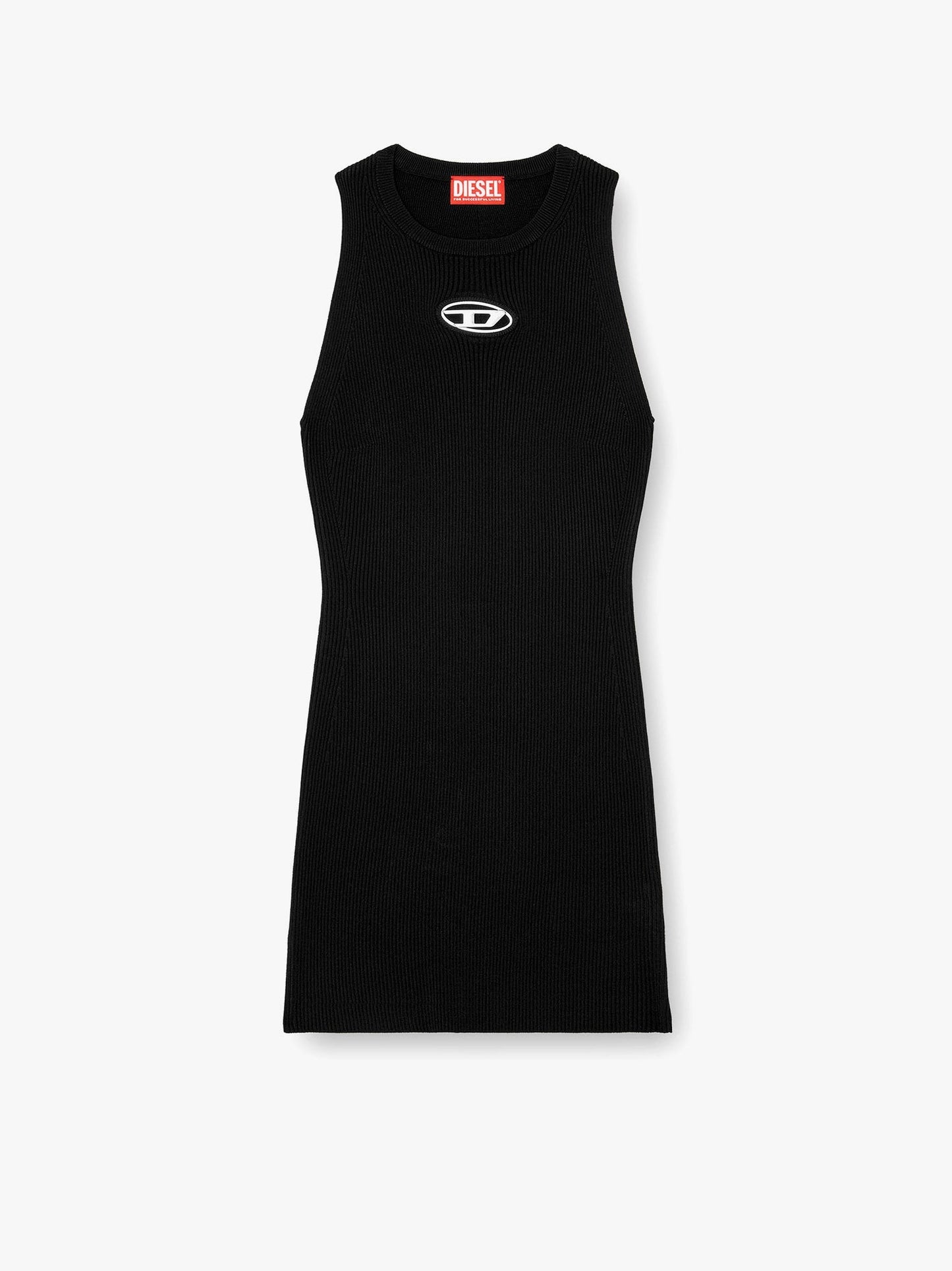Diesel M Caddix Responsible Ribbed Viscose Dress
