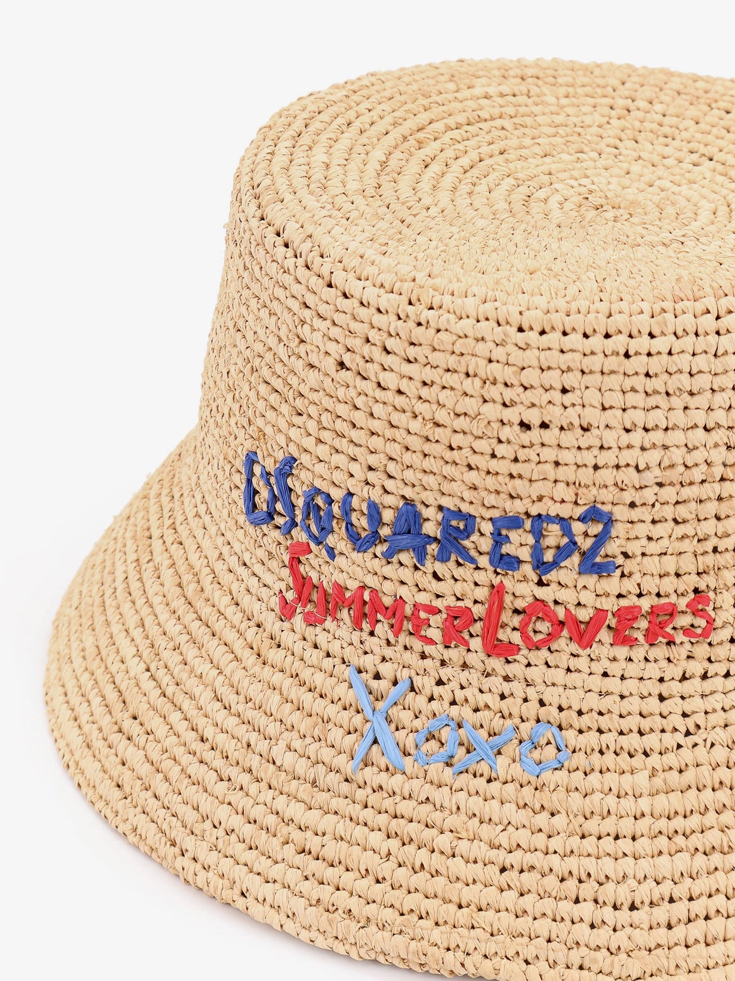 Dsquared2 Dsquared2 Summer Lovers Natural Rafia Cloche