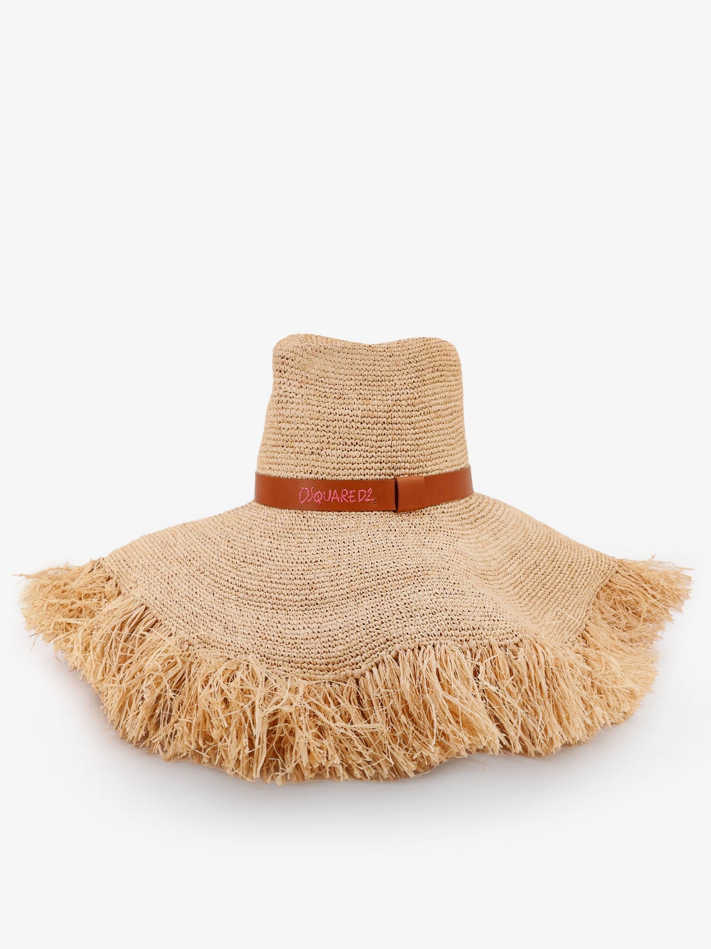 Dsquared2 Dsquared2 Summer Lovers Natural Rafia Hat