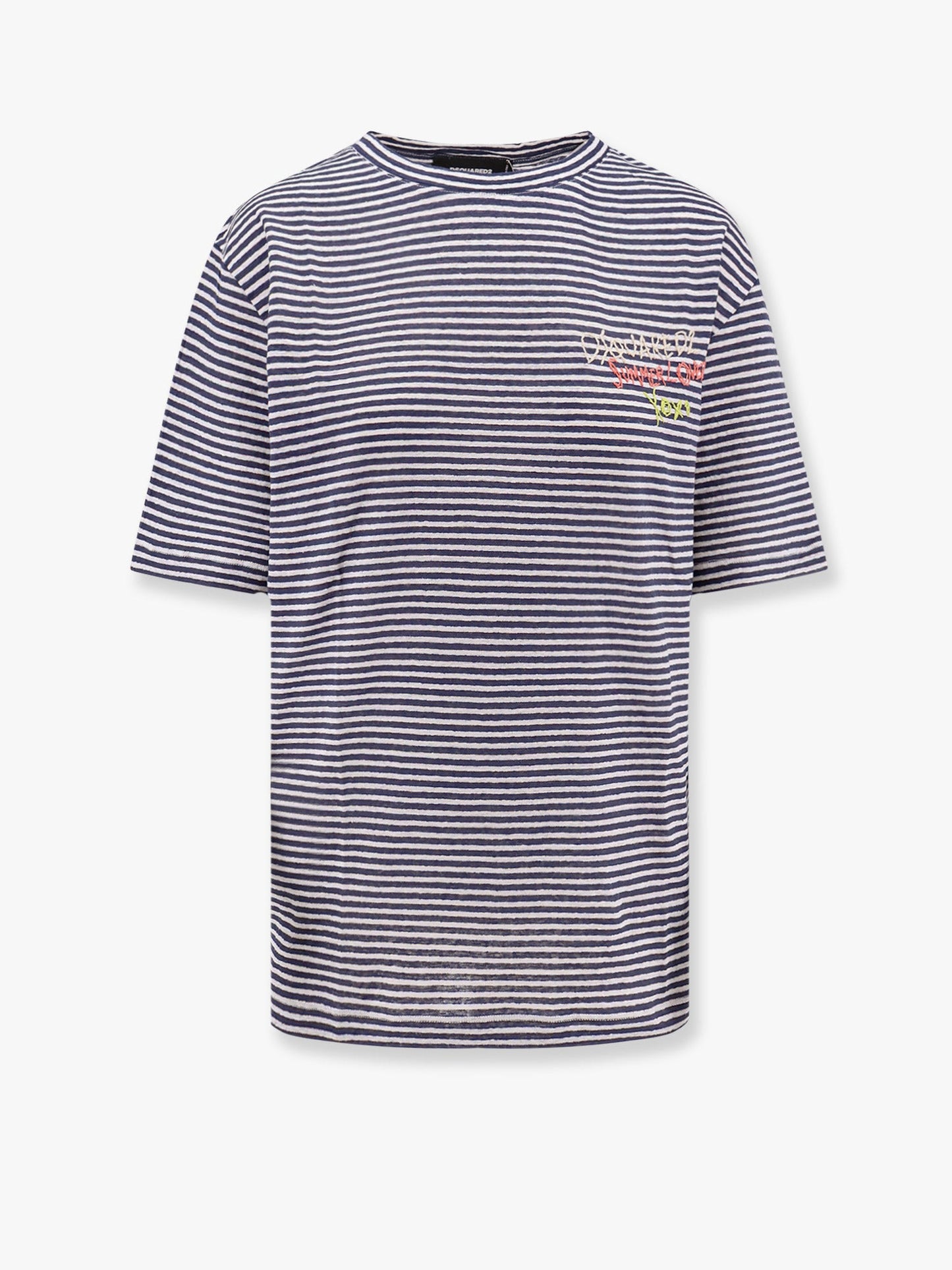 Dsquared2 Dsquared2 Summer Lovers Linen T Shirt