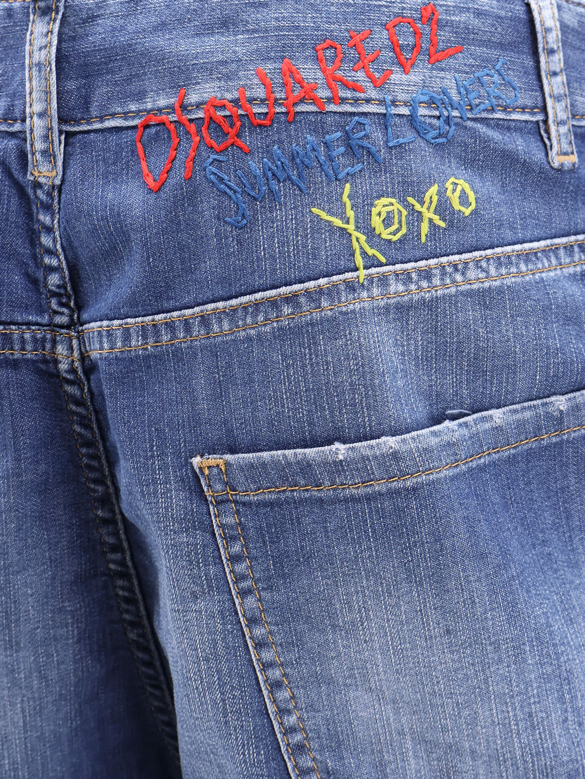 Dsquared2 Dsquared2 Summer Lovers Denim Shorts