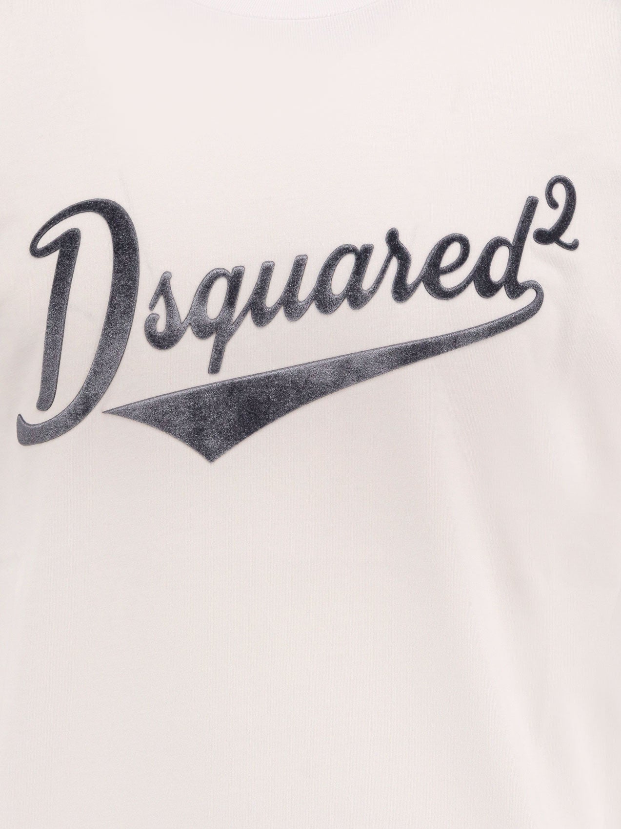 Dsquared2 Cool Fit Cotton T Shirt With Logo Print