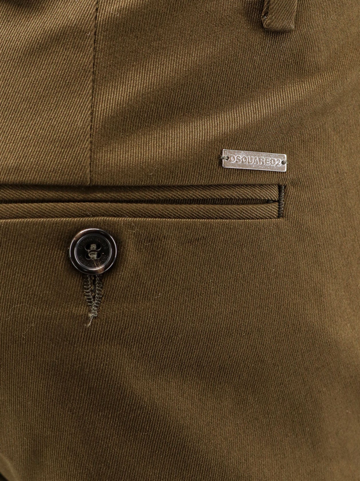 Dsquared2 Cool Guy Fit Trouser With Metal Logo Tag