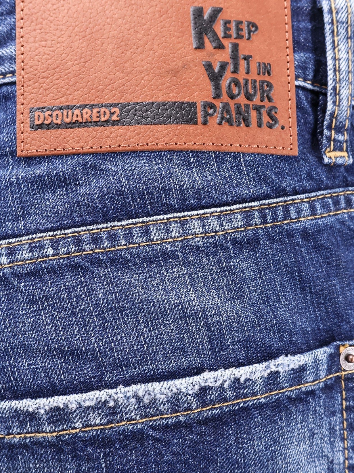 Dsquared2 Cool Guy Jeans With Keep It On Your Pants