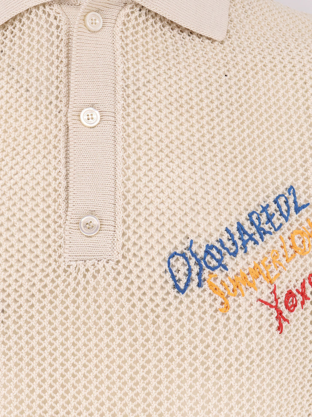 Dsquared2 Dsquared2 Summer Lovers Cotton Polo Shirt
