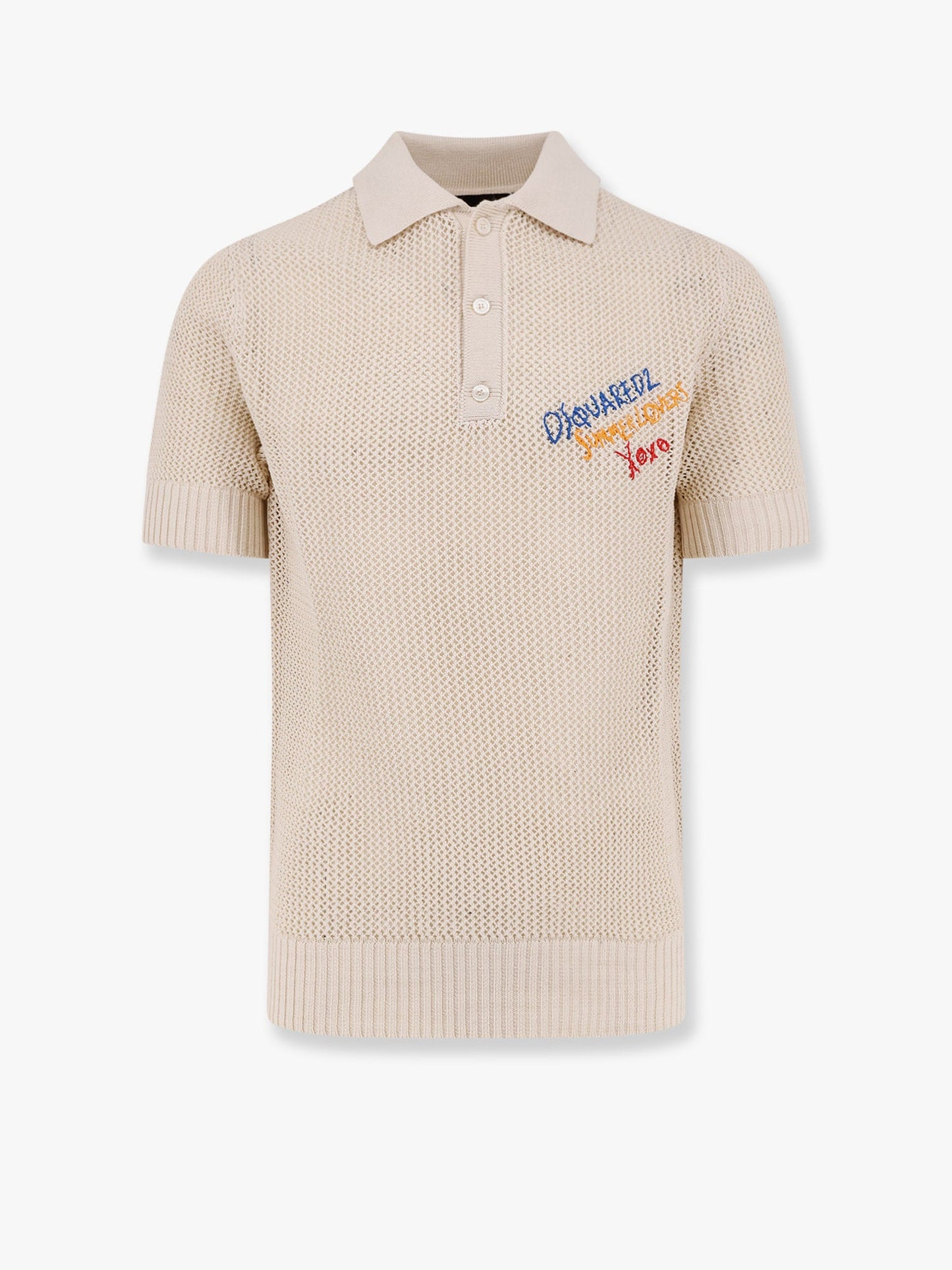 Dsquared2 Dsquared2 Summer Lovers Cotton Polo Shirt