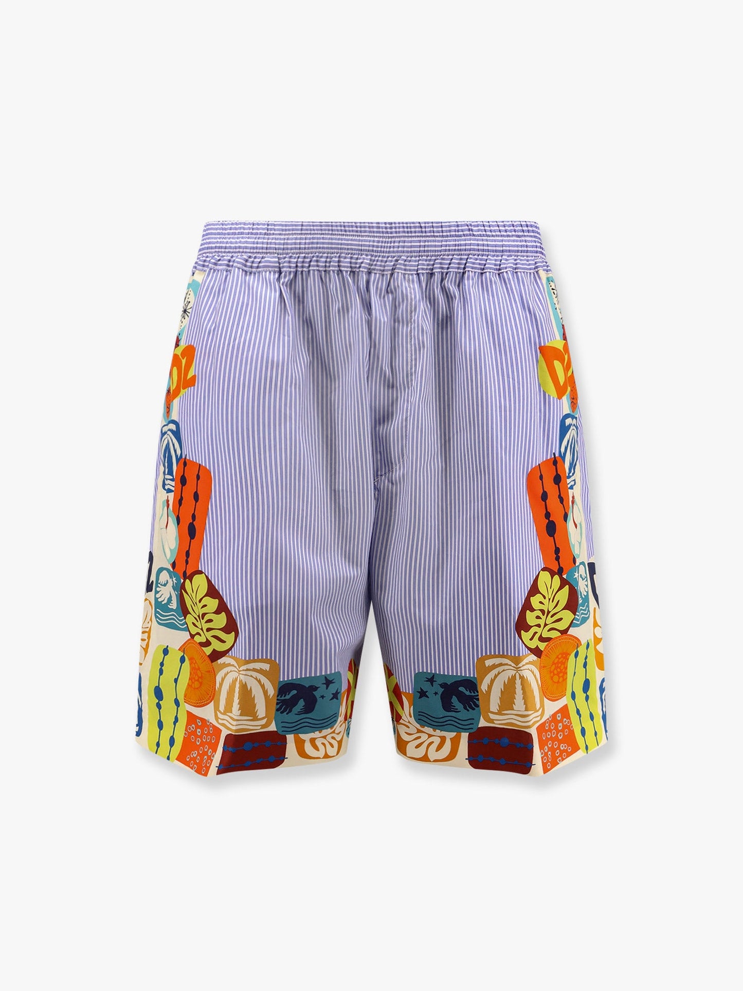 Dsquared2 Dsquared2 Summer Lovers Cotton Bermuda Shorts
