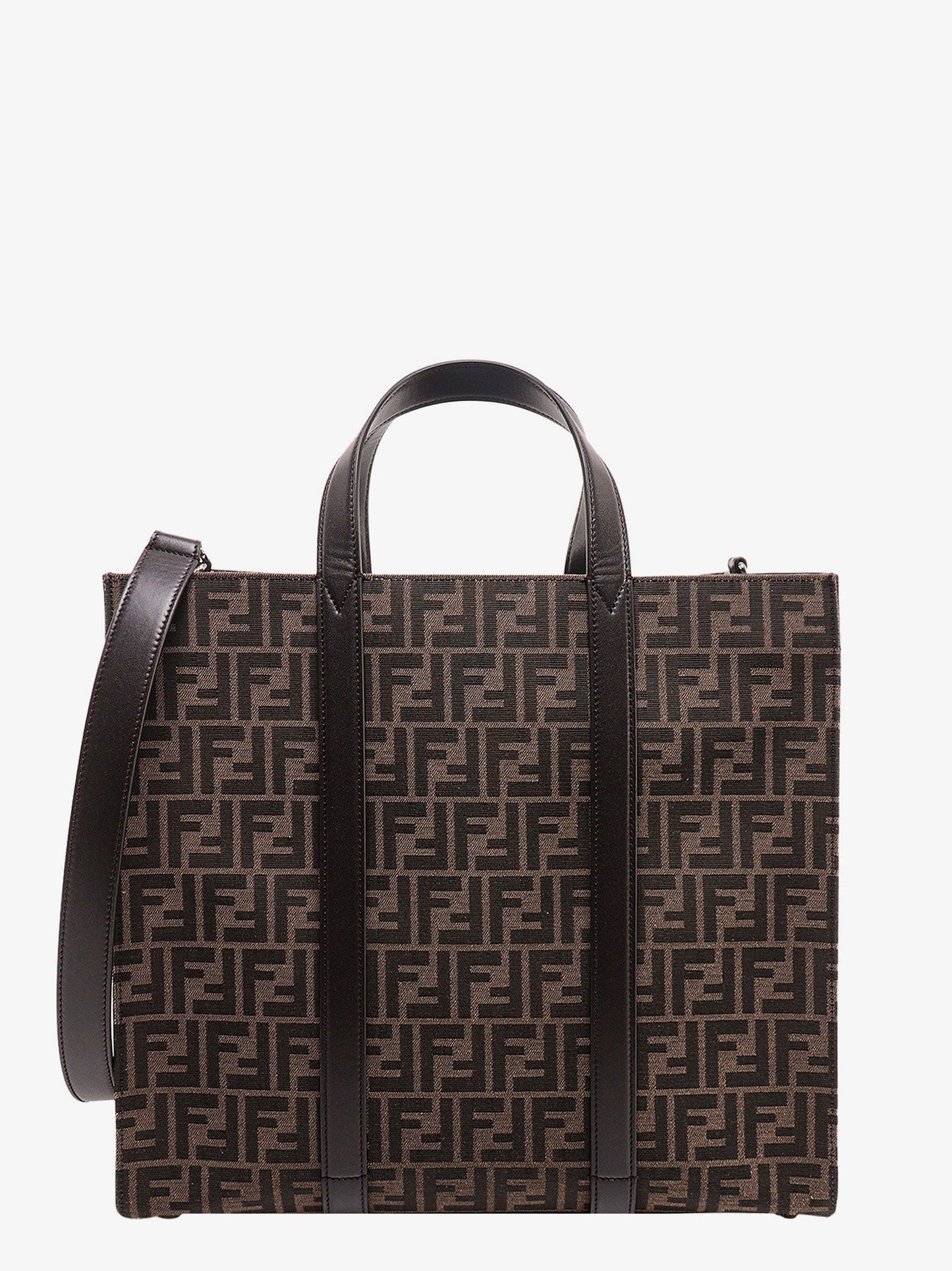 Fendi Handbag With Ff Recycled Jacquard Fabric