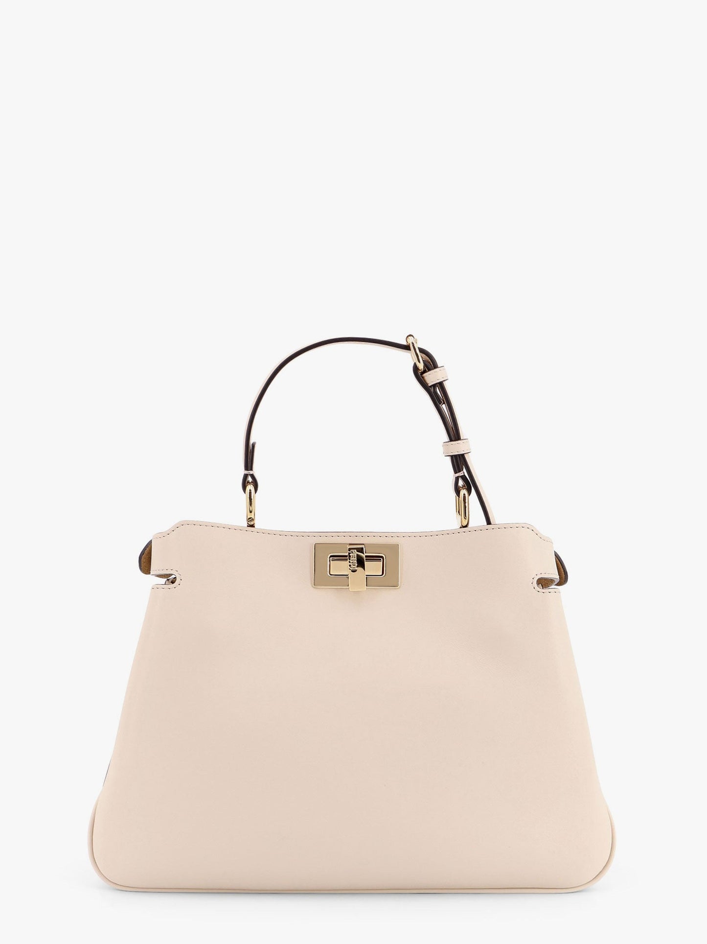 Fendi Peekaboo Soft Small Leather Shoulder Bag